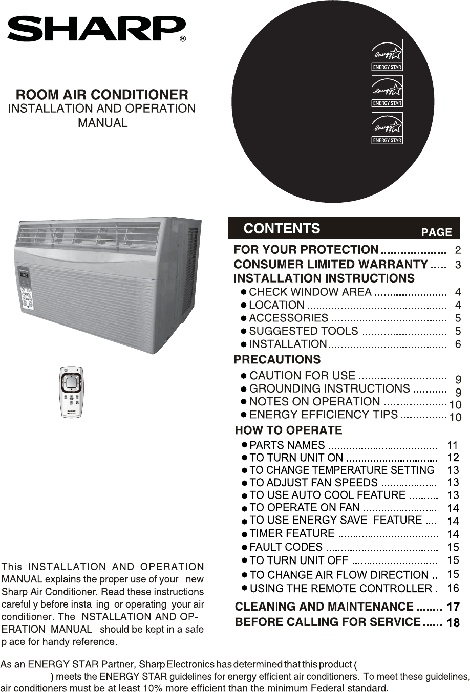 sharp afs80rx