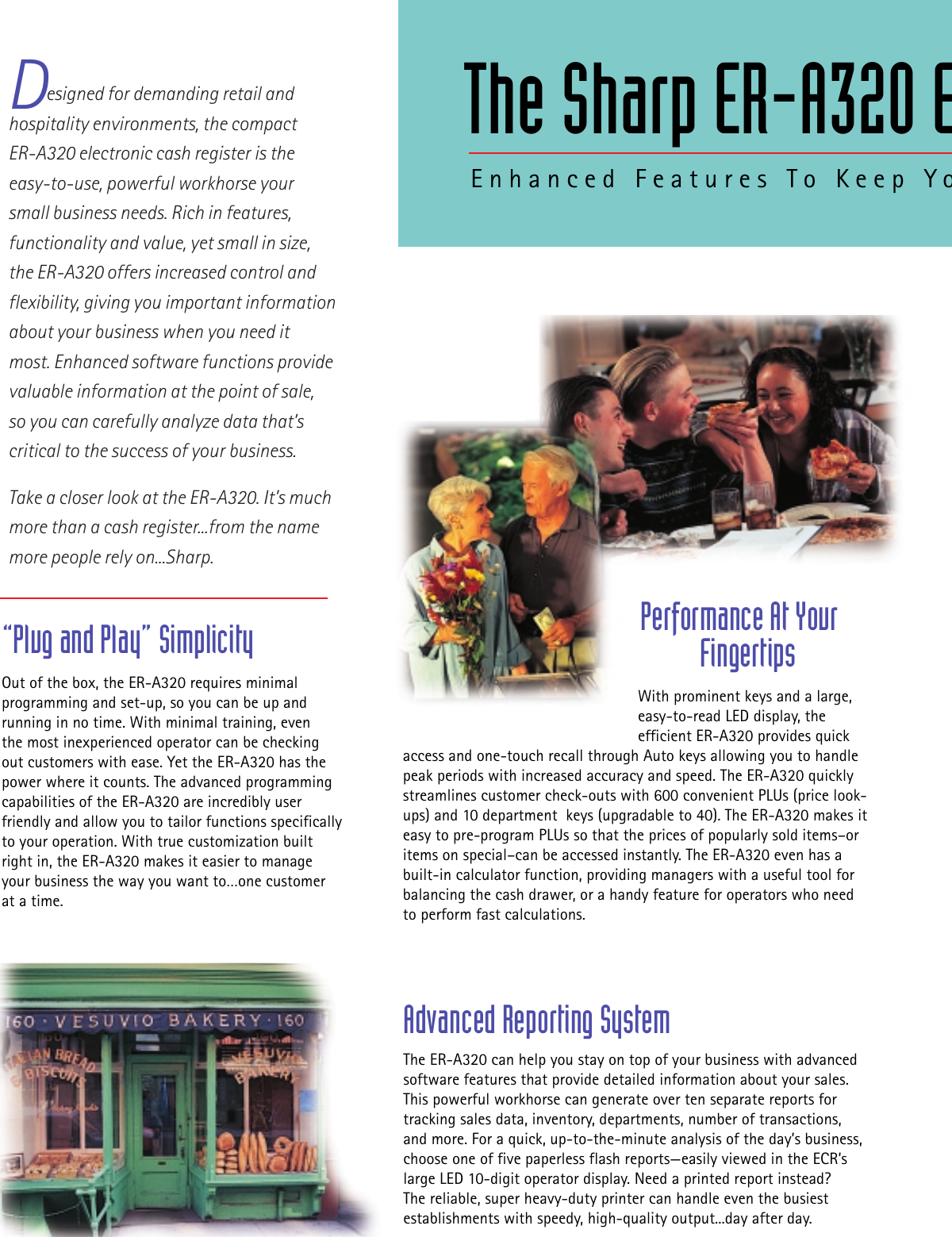 Page 3 of 4 - Sharp Sharp-Er-A320-Brochure- ER-A320 Brochure  Sharp-er-a320-brochure