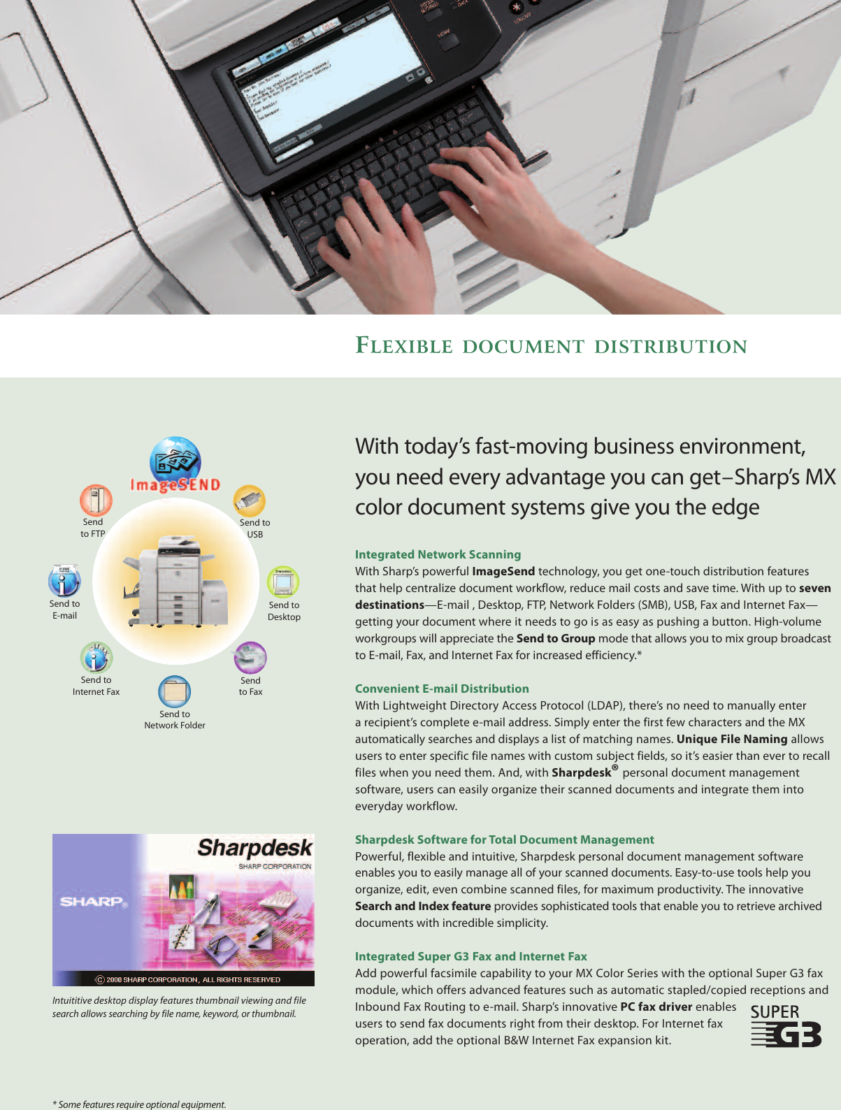 Page 7 of 12 - Sharp Sharp-Mx-4100N-Brochure- MX-4100N | MX-4101N MX-5001N Brochure  Sharp-mx-4100n-brochure