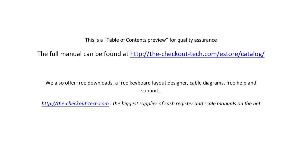 Page 3 of 3 - Sharp Sharp-Sharp-Cash-Register-Xe-A207-A23S-Users-Manual- XE-A207W XE-A207B XE-A407 XE-A23S XE-A43S Service Manual Sharp-sharp-cash-register-xe-a207-a23s-users-manual