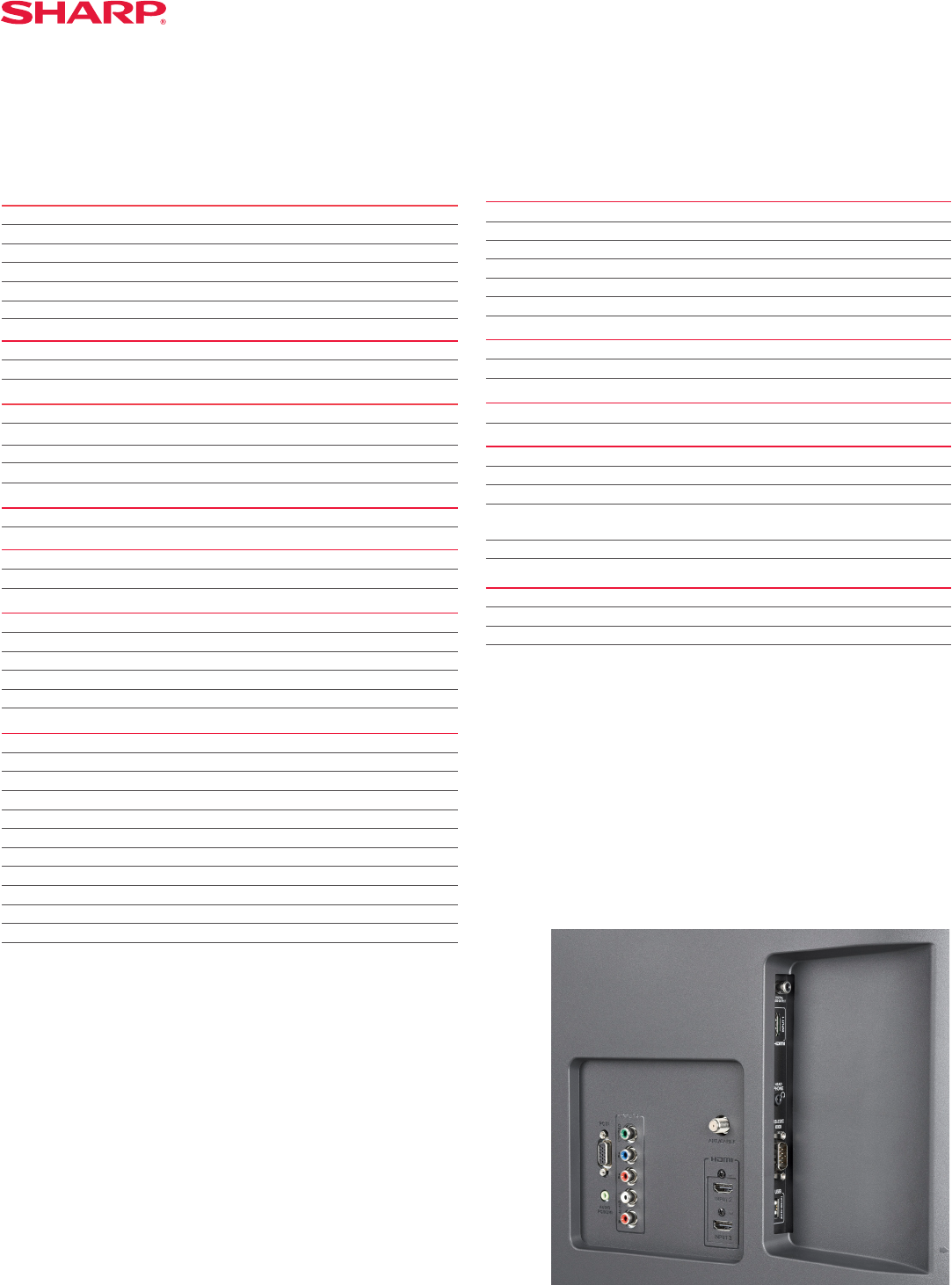 Sharp Lc 50le442u Lc50le442u Users Manual Sharp Lc 50le442u Lc50le442u Users Manual