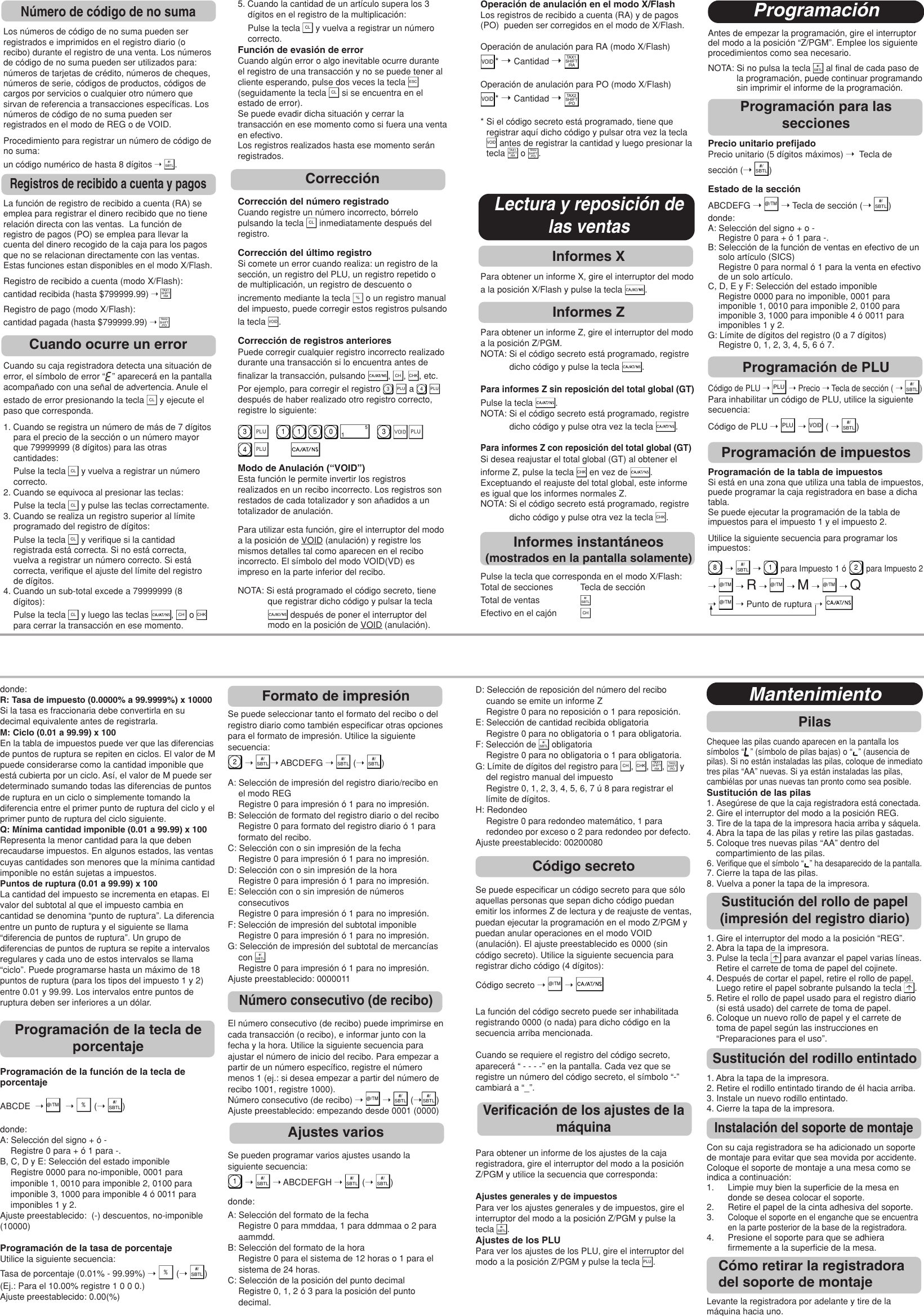 Page 6 of 6 - Sharp Sharp-Xe-A102-Owners-Manual- XE-A102 Operation Manual  Sharp-xe-a102-owners-manual