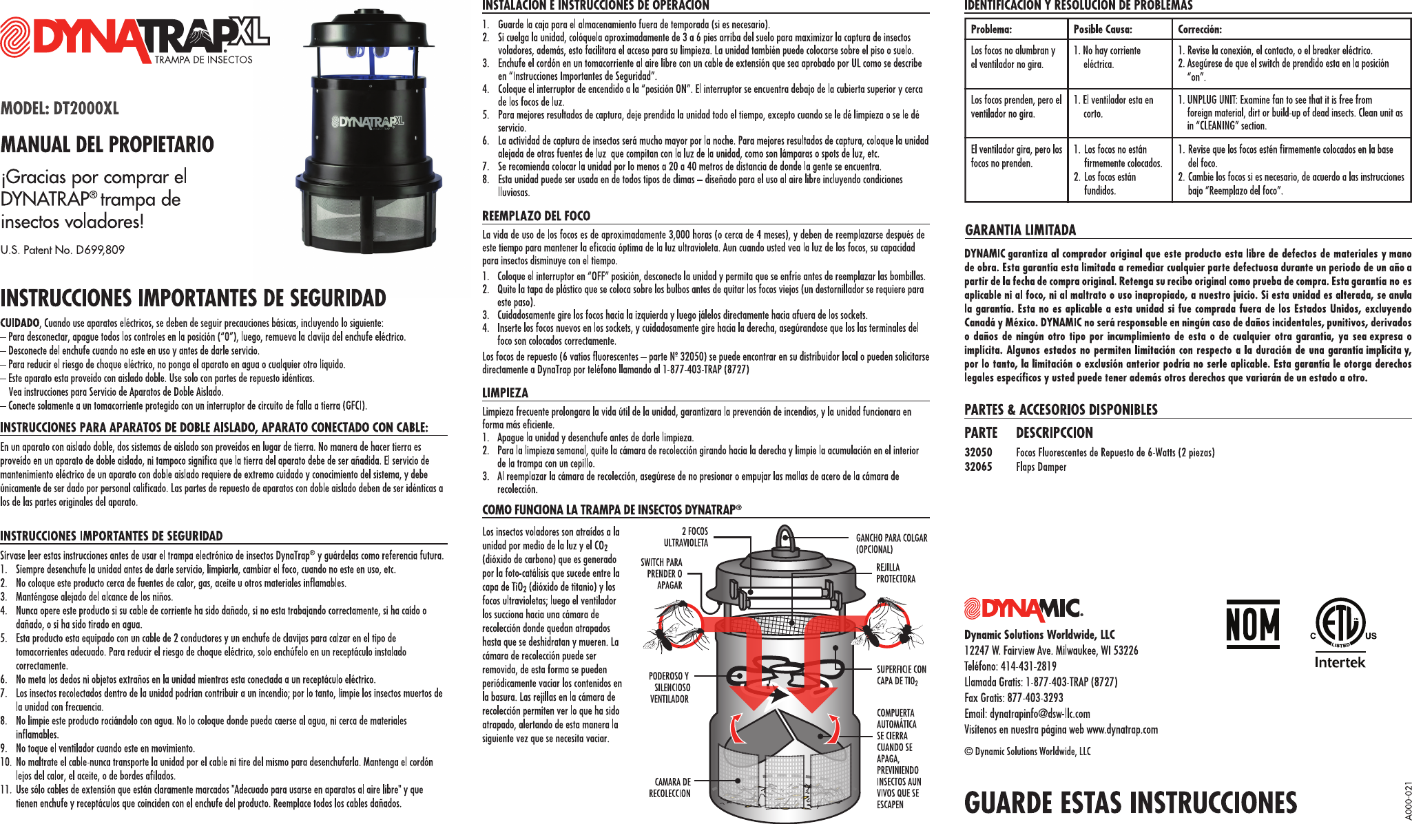 Page 2 of 2 - Sharper Image A000-021_DT2000XL_MANUAL_SKONE_OL  201447