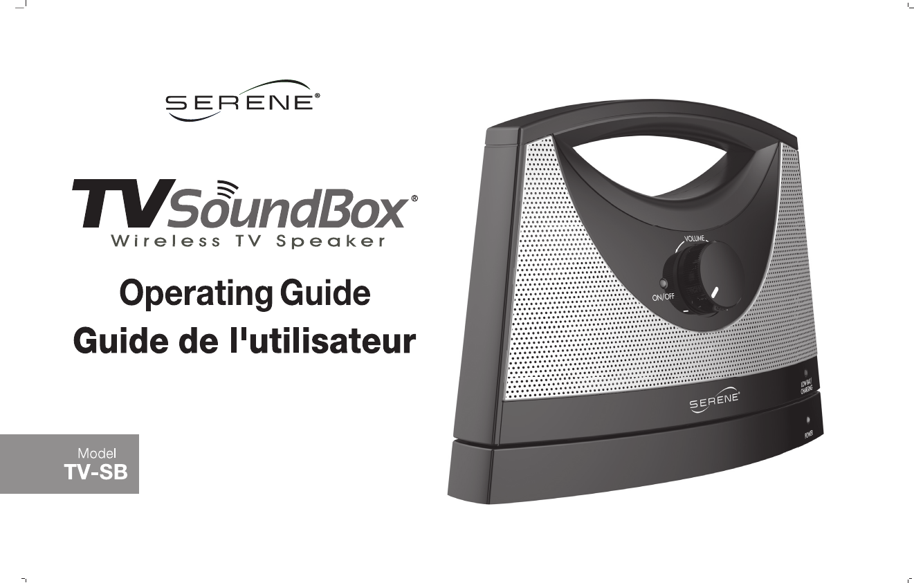 sharper image wireless tv speaker