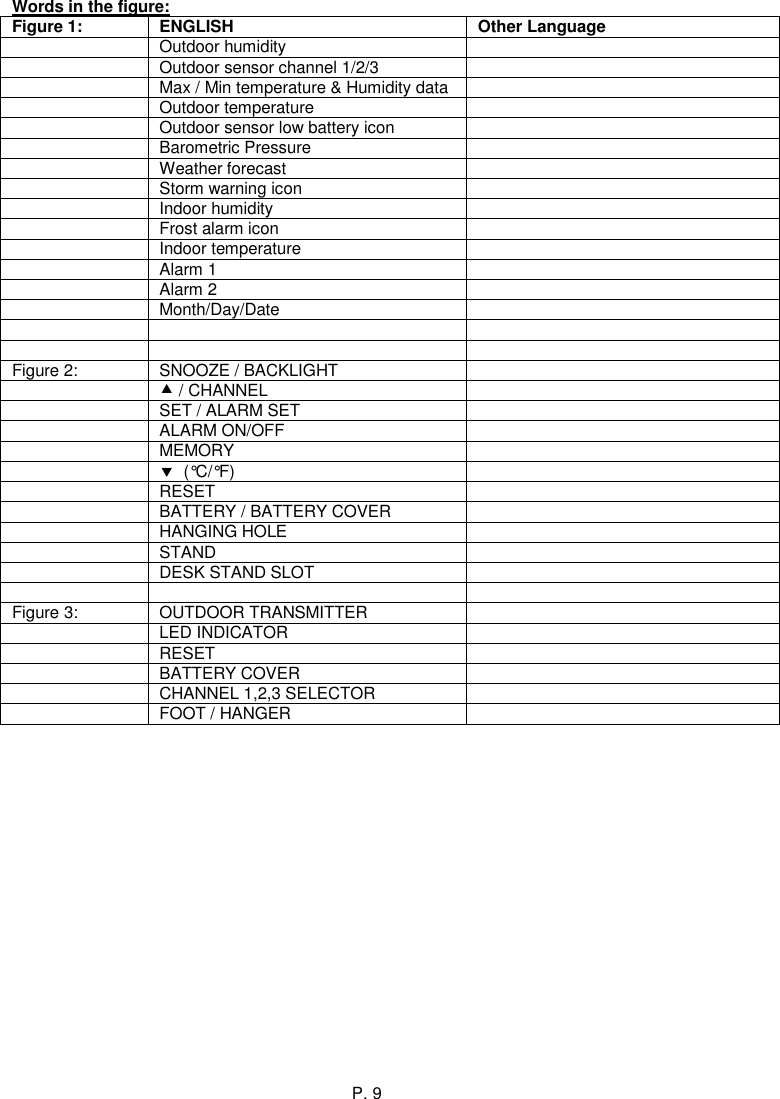 Page 9 of 9 - Sharper Image INSTRUCTION MANUAL OF IW001-WF-JJY  204059