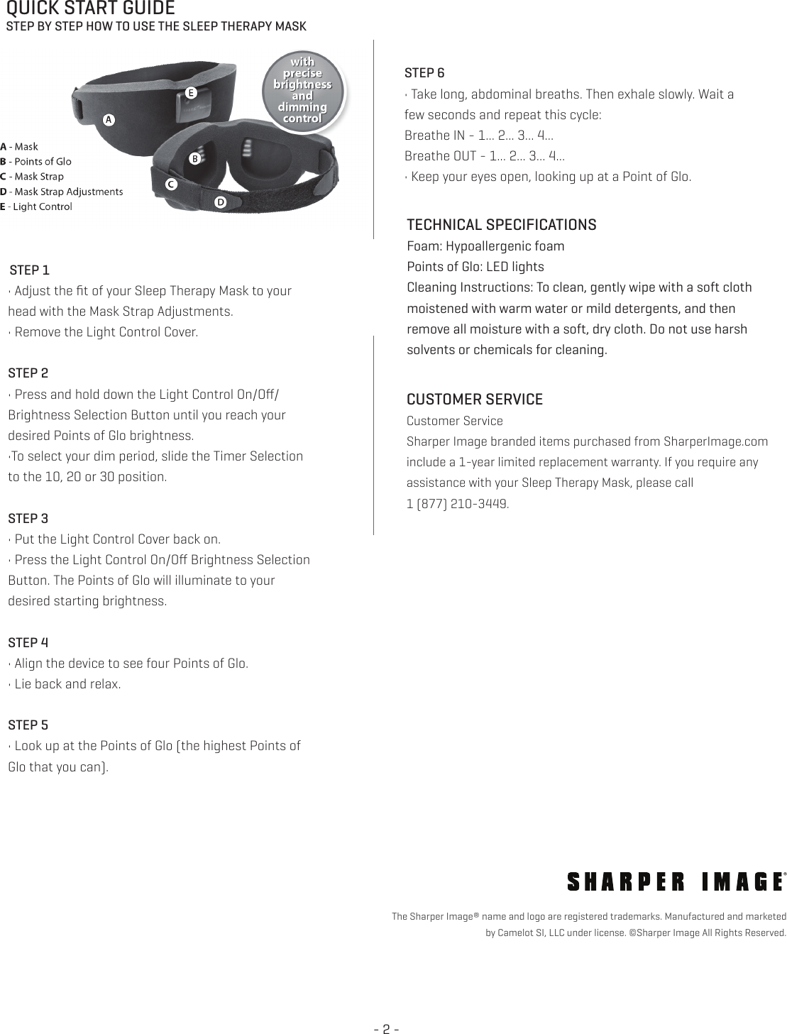 Page 2 of 2 - Sharper Image  204864