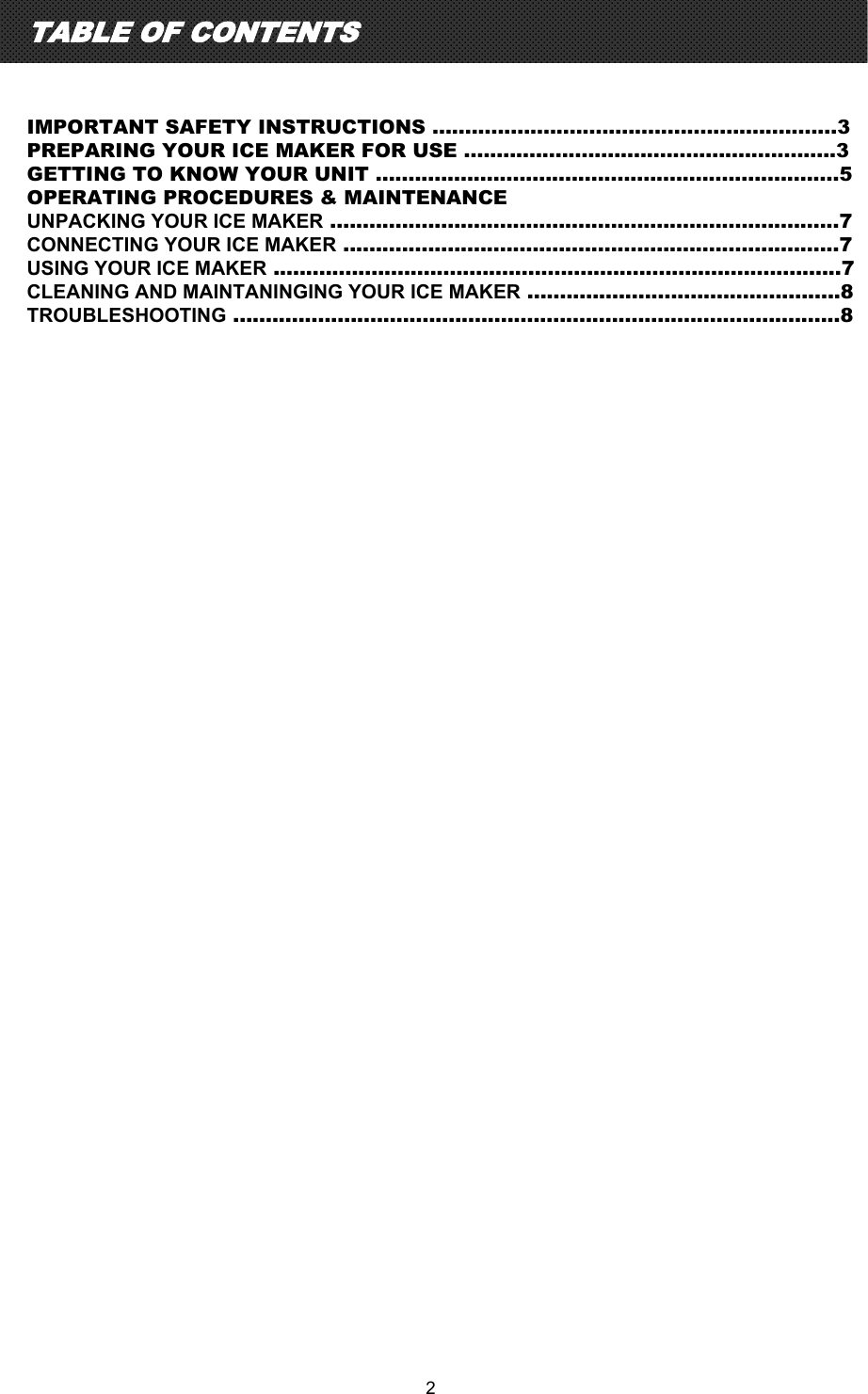 Page 2 of 8 - Sharper Image HZB-12-230V Manual  204943