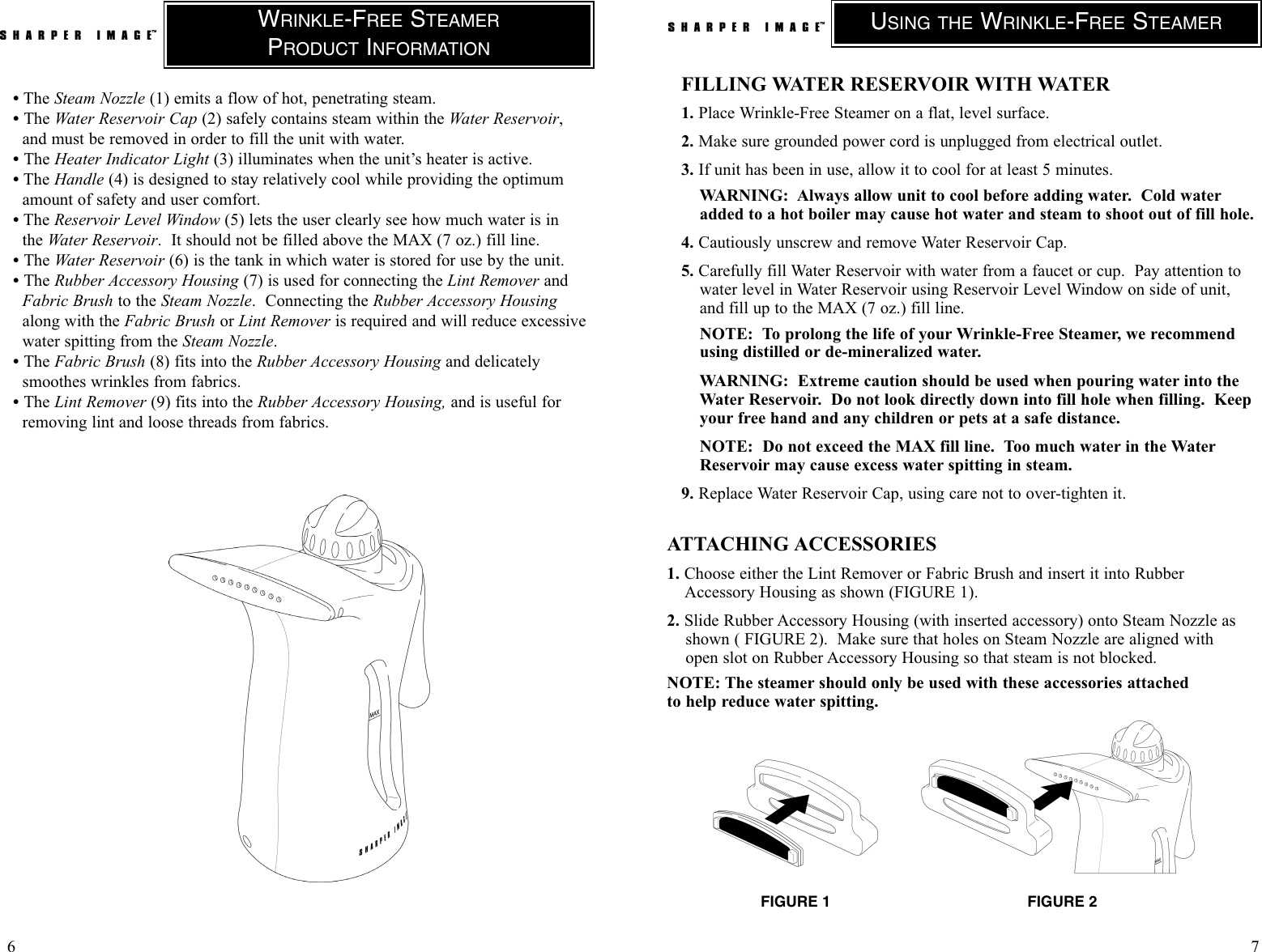 Page 6 of 6 - Sharper-Image Sharper-Image-Ti150-Users-Manual- TI150_IM_V061026x  Sharper-image-ti150-users-manual