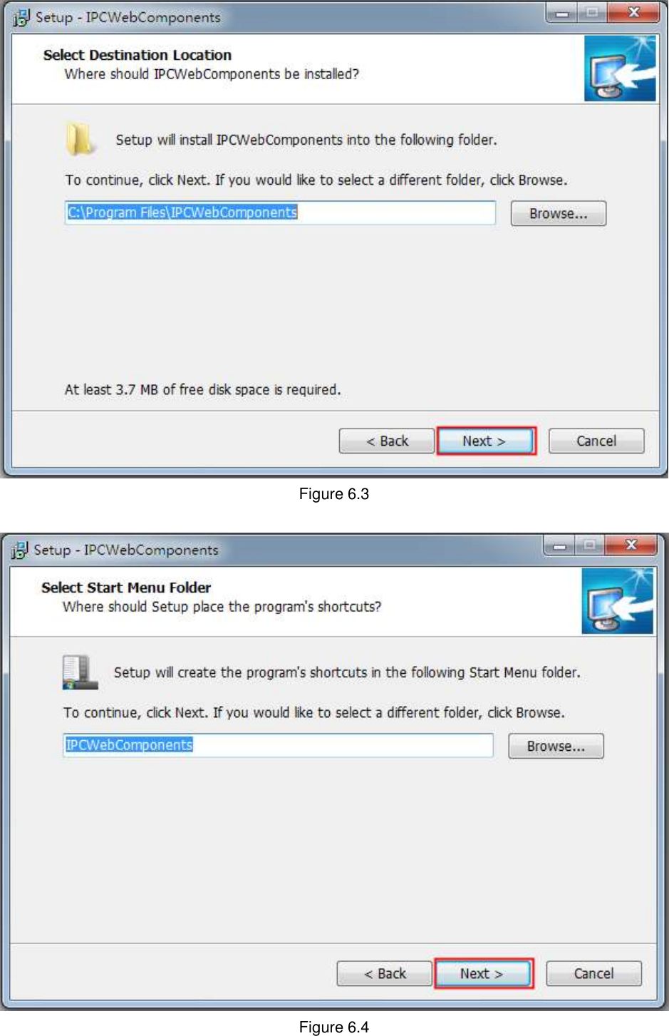                                                        78   78  Figure 6.3   Figure 6.4  