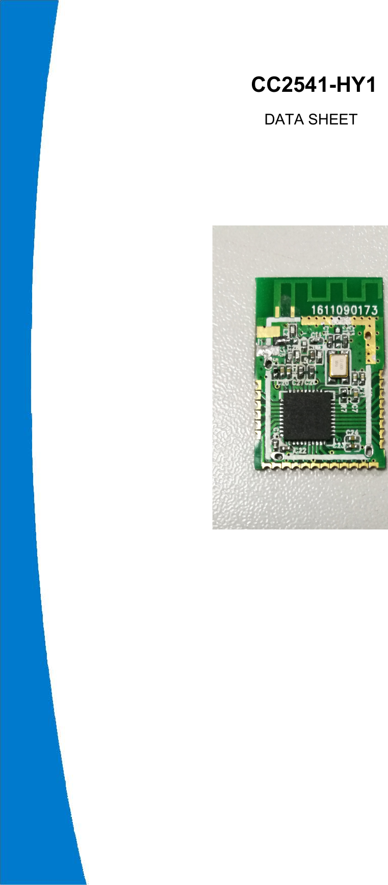  CC2541-HY1 DATA SHEET                                          