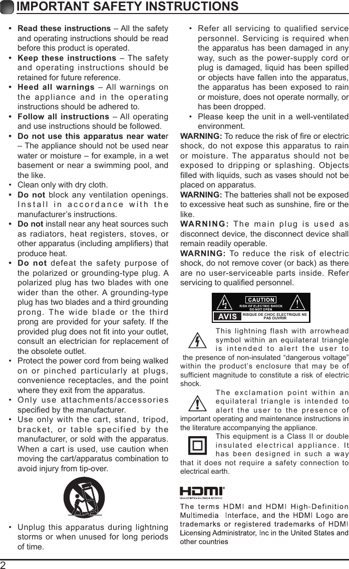 Page 4 of Shenyang Tongfang Multimedia Technology E2SW3918 LED TV User Manual 