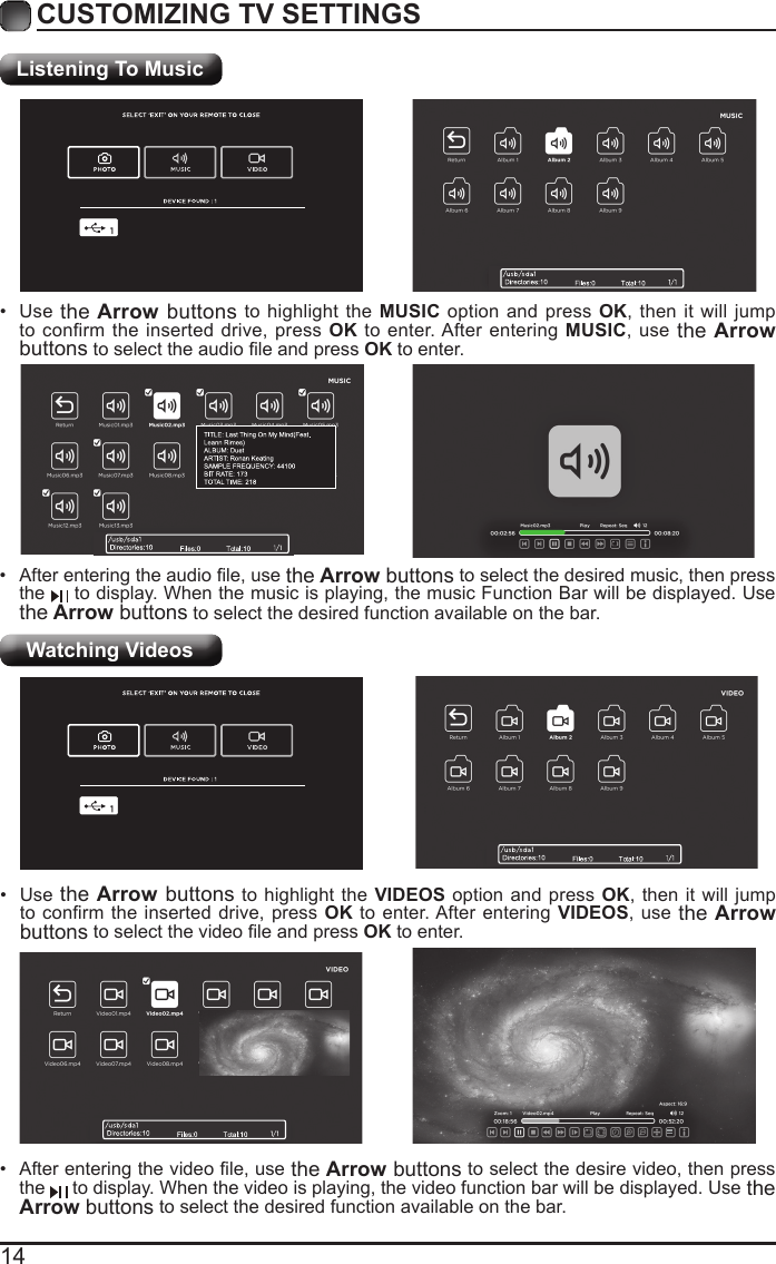 Page 16 of Shenyang Tongfang Multimedia Technology E2SW5018 LED TV User Manual 
