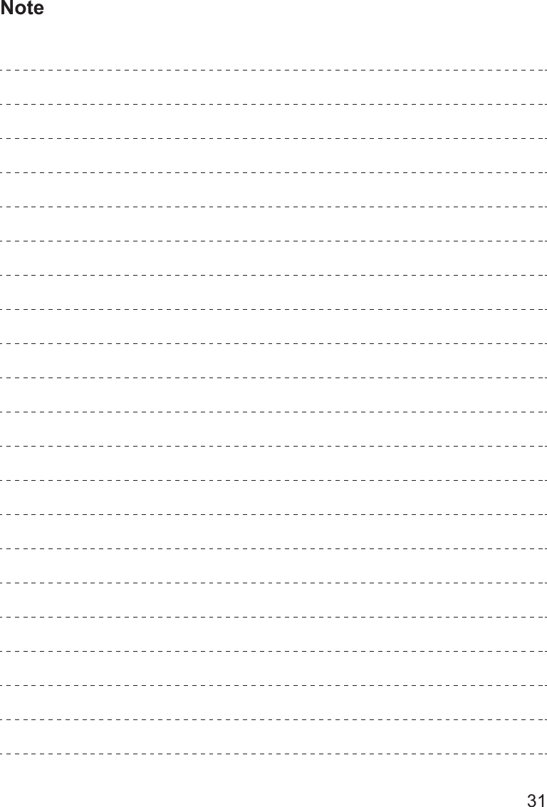       31Note