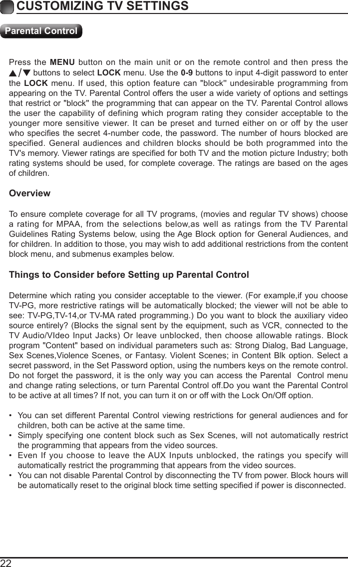 Page 24 of Shenyang Tongfang Multimedia Technology WD50FE220 LED TV User Manual 