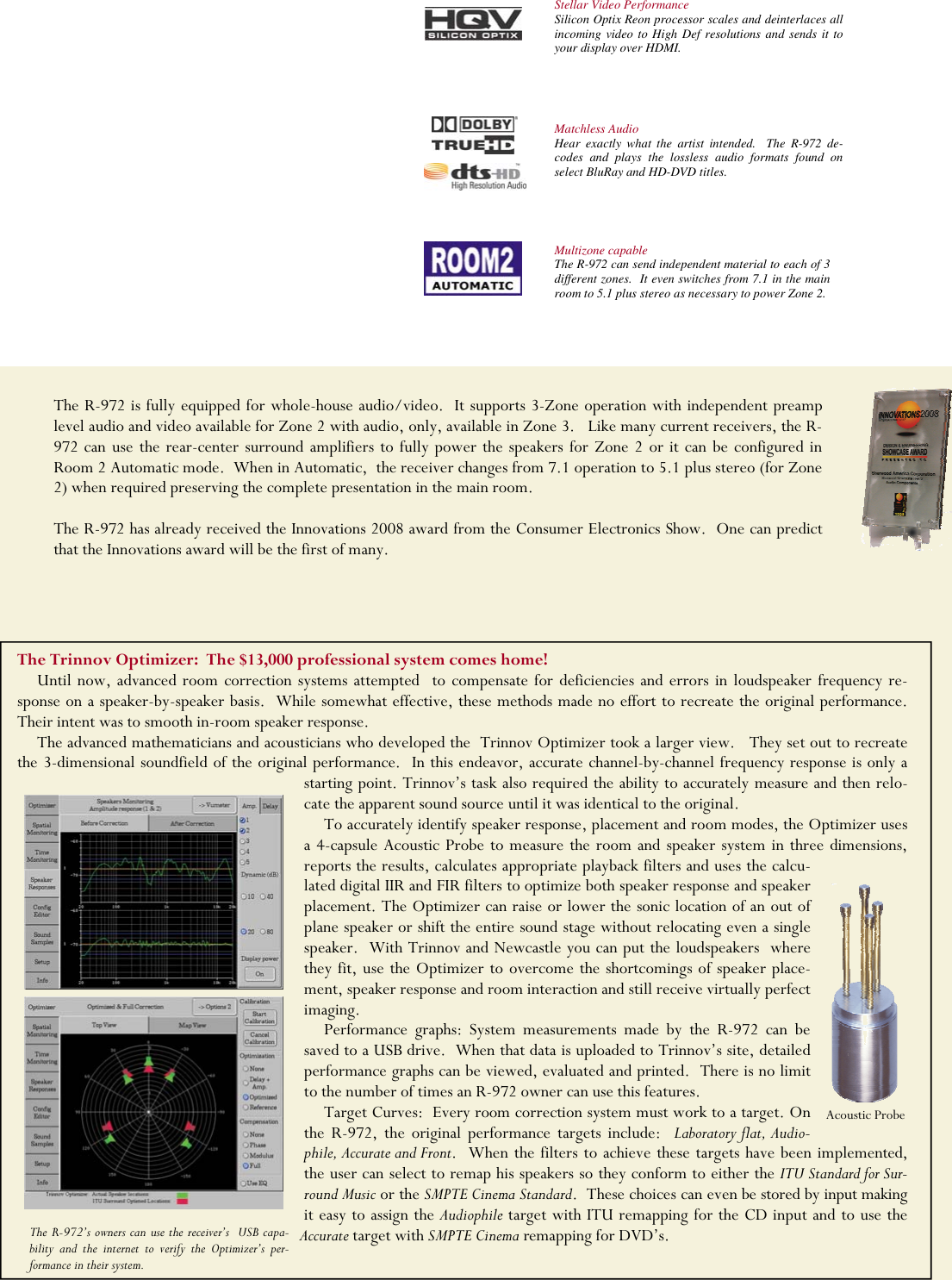 Page 3 of 4 - Sherwood Sherwood-Newcastle-Rs-232-Users-Manual- NC R972 4-page Brochure RGB  Sherwood-newcastle-rs-232-users-manual