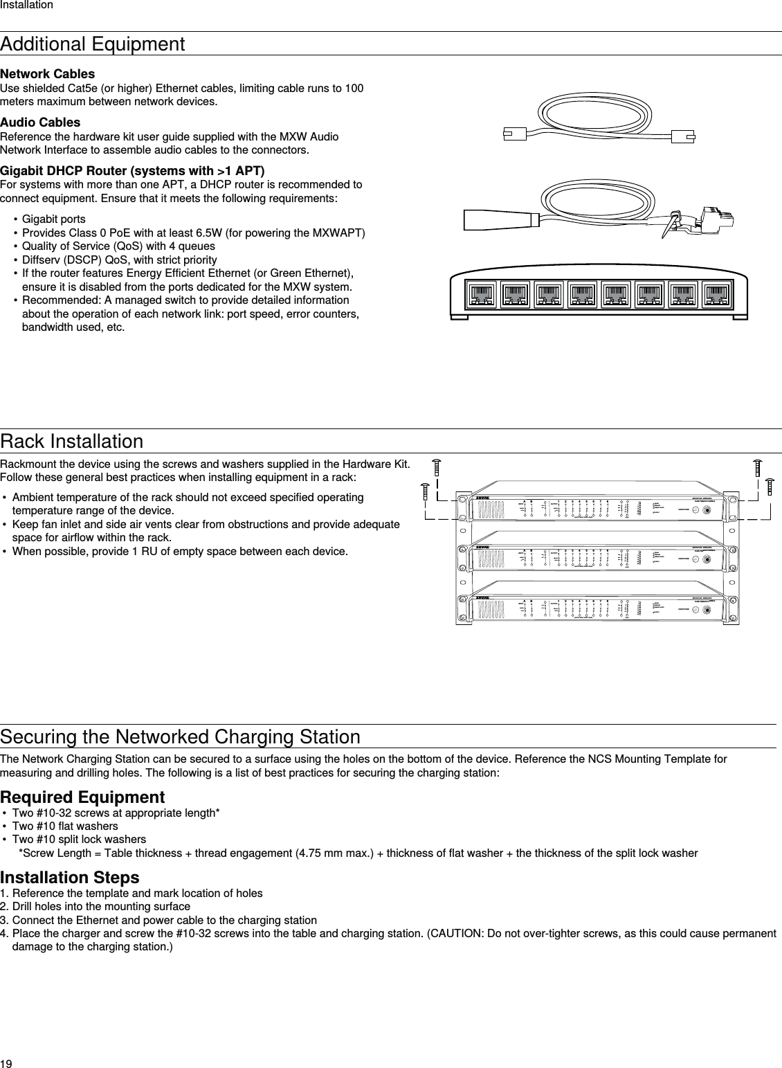 *OTUBMMBUJPOlockoutpowerethernetnetwork audiopush to solo | hold to mute-9-18-24-36-48-600-9-12-18-240auxmicadjustlinesig/clipmuteINPUTAsig/clipmuteOUTPUTHEADPHONEAudio Network InterfaceMICROFLEX  WIRELESSB12345678lineauxlockoutpowerethernetnetwork audiopush to solo | hold to mute-9-18-24-36-48-600-9-12-18-240auxmicadjustlinesig/clipmuteINPUTAsig/clipmuteOUTPUTHEADPHONEAudio Network InterfaceMICROFLEX  WIRELESSB12345678lineauxlockoutpowerethernetnetwork audiopush to solo | hold to mute-9-18-24-36-48-600-9-12-18-240auxmicadjustlinesig/clipmuteINPUTAsig/clipmuteOUTPUTHEADPHONEAudio Network InterfaceMICROFLEX  WIRELESSB12345678lineaux&quot;EEJUJPOBM&amp;RVJQNFOU3BDL*OTUBMMBUJPO3BDLNPVOUUIFEFWJDFVTJOHUIFTDSFXTBOEXBTIFSTTVQQMJFEJOUIF)BSEXBSF,JU&apos;PMMPXUIFTFHFOFSBMCFTUQSBDUJDFTXIFOJOTUBMMJOHFRVJQNFOUJOBSBDLࣙ &quot;NCJFOUUFNQFSBUVSFPGUIFSBDLTIPVMEOPUFYDFFETQFDJGJFEPQFSBUJOHUFNQFSBUVSFSBOHFPGUIFEFWJDFࣙ ,FFQGBOJOMFUBOETJEFBJSWFOUTDMFBSGSPNPCTUSVDUJPOTBOEQSPWJEFBEFRVBUFTQBDFGPSBJSGMPXXJUIJOUIFSBDLࣙ 8IFOQPTTJCMFQSPWJEF36PGFNQUZTQBDFCFUXFFOFBDIEFWJDF/FUXPSL$BCMFT6TFTIJFMEFE$BUFPSIJHIFS&amp;UIFSOFUDBCMFTMJNJUJOHDBCMFSVOTUPNFUFSTNBYJNVNCFUXFFOOFUXPSLEFWJDFT&quot;VEJP$BCMFT3FGFSFODFUIFIBSEXBSFLJUVTFSHVJEFTVQQMJFEXJUIUIF.98&quot;VEJP/FUXPSL*OUFSGBDFUPBTTFNCMFBVEJPDBCMFTUPUIFDPOOFDUPST(JHBCJU%)$13PVUFSTZTUFNTXJUI&quot;15&apos;PSTZTUFNTXJUINPSFUIBOPOF&quot;15B%)$1SPVUFSJTSFDPNNFOEFEUPDPOOFDUFRVJQNFOU&amp;OTVSFUIBUJUNFFUTUIFGPMMPXJOHSFRVJSFNFOUTࣙ(JHBCJUQPSUTࣙ1SPWJEFT$MBTT1P&amp;XJUIBUMFBTU8GPSQPXFSJOHUIF.98&quot;15ࣙ2VBMJUZPG4FSWJDF2P4XJUIRVFVFTࣙ%JGGTFSW%4$12P4XJUITUSJDUQSJPSJUZࣙ*GUIFSPVUFSGFBUVSFT&amp;OFSHZ&amp;GGJDJFOU&amp;UIFSOFUPS(SFFO&amp;UIFSOFUFOTVSFJUJTEJTBCMFEGSPNUIFQPSUTEFEJDBUFEGPSUIF.98TZTUFNࣙ3FDPNNFOEFE&quot;NBOBHFETXJUDIUPQSPWJEFEFUBJMFEJOGPSNBUJPOBCPVUUIFPQFSBUJPOPGFBDIOFUXPSLMJOLQPSUTQFFEFSSPSDPVOUFSTCBOEXJEUIVTFEFUD4FDVSJOHUIF/FUXPSLFE$IBSHJOH4UBUJPO5IF/FUXPSL$IBSHJOH4UBUJPODBOCFTFDVSFEUPBTVSGBDFVTJOHUIFIPMFTPOUIFCPUUPNPGUIFEFWJDF3FGFSFODFUIF/$4.PVOUJOH5FNQMBUFGPSNFBTVSJOHBOEESJMMJOHIPMFT5IFGPMMPXJOHJTBMJTUPGCFTUQSBDUJDFTGPSTFDVSJOHUIFDIBSHJOHTUBUJPO3FRVJSFE&amp;RVJQNFOUࣙ 5XPTDSFXTBUBQQSPQSJBUFMFOHUIࣙ 5XPGMBUXBTIFSTࣙ 5XPTQMJUMPDLXBTIFST4DSFX-FOHUI5BCMFUIJDLOFTTUISFBEFOHBHFNFOUNNNBYUIJDLOFTTPGGMBUXBTIFSUIFUIJDLOFTTPGUIFTQMJUMPDLXBTIFS*OTUBMMBUJPO4UFQT3FGFSFODFUIFUFNQMBUFBOENBSLMPDBUJPOPGIPMFT%SJMMIPMFTJOUPUIFNPVOUJOHTVSGBDF$POOFDUUIF&amp;UIFSOFUBOEQPXFSDBCMFUPUIFDIBSHJOHTUBUJPO1MBDFUIFDIBSHFSBOETDSFXUIFTDSFXTJOUPUIFUBCMFBOEDIBSHJOHTUBUJPO$&quot;65*0/%POPUPWFSUJHIUFSTDSFXTBTUIJTDPVMEDBVTFQFSNBOFOUEBNBHFUPUIFDIBSHJOHTUBUJPO