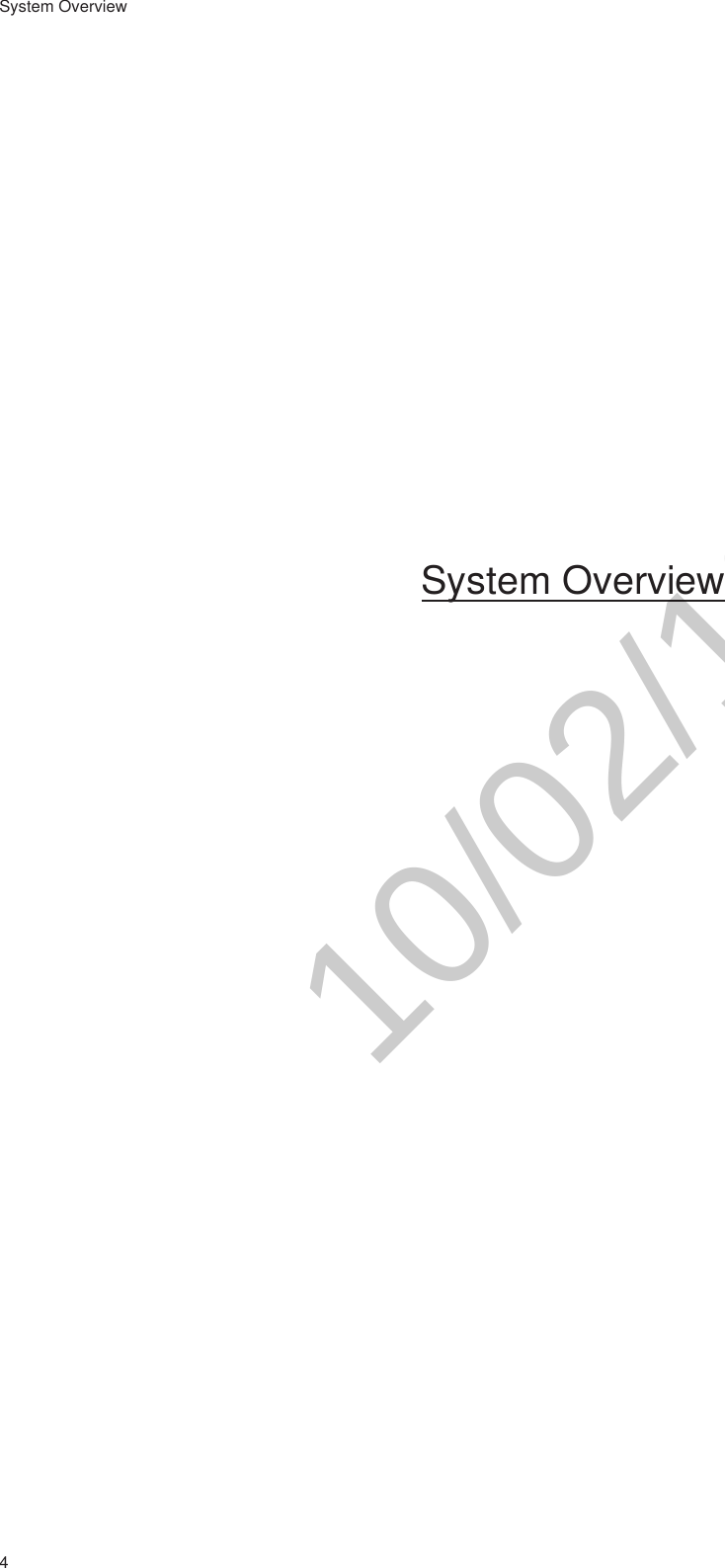 4System OverviewSystem Overview10/02/12