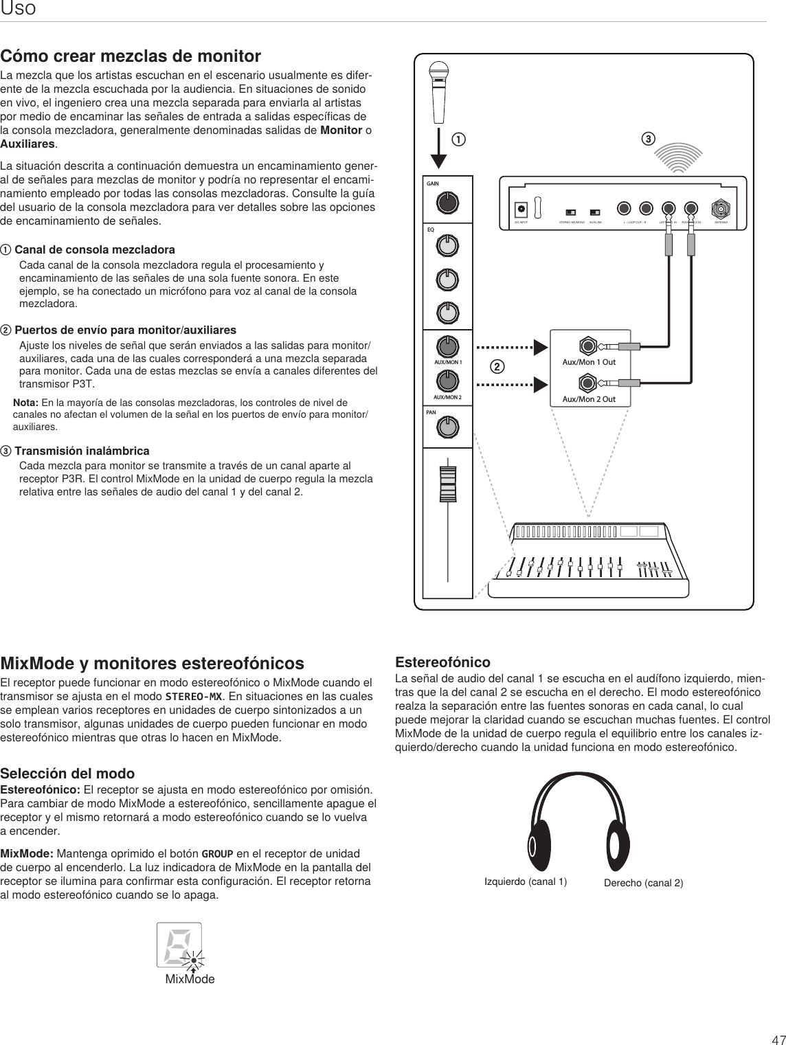 Page 47 of Shure orporated P3TT Non-Broadcast Base Station Transmitter User Manual Exhibit D Users Manual per 2 1033 c3