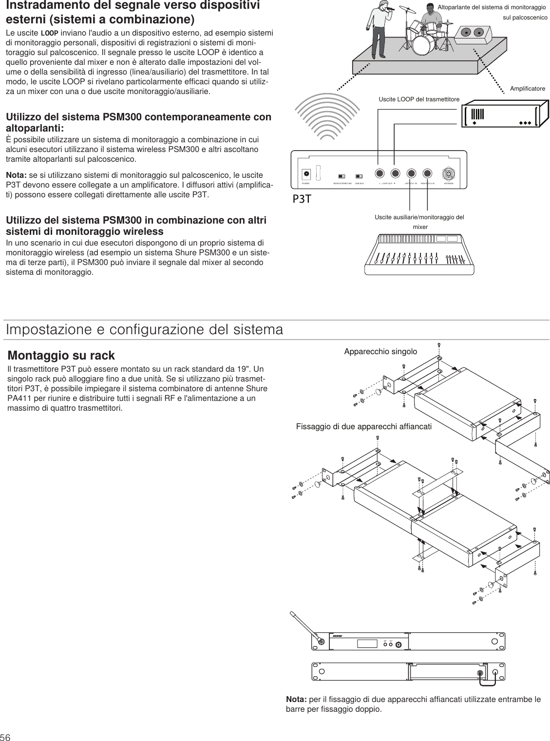 Page 56 of Shure orporated P3TT Non-Broadcast Base Station Transmitter User Manual Exhibit D Users Manual per 2 1033 c3