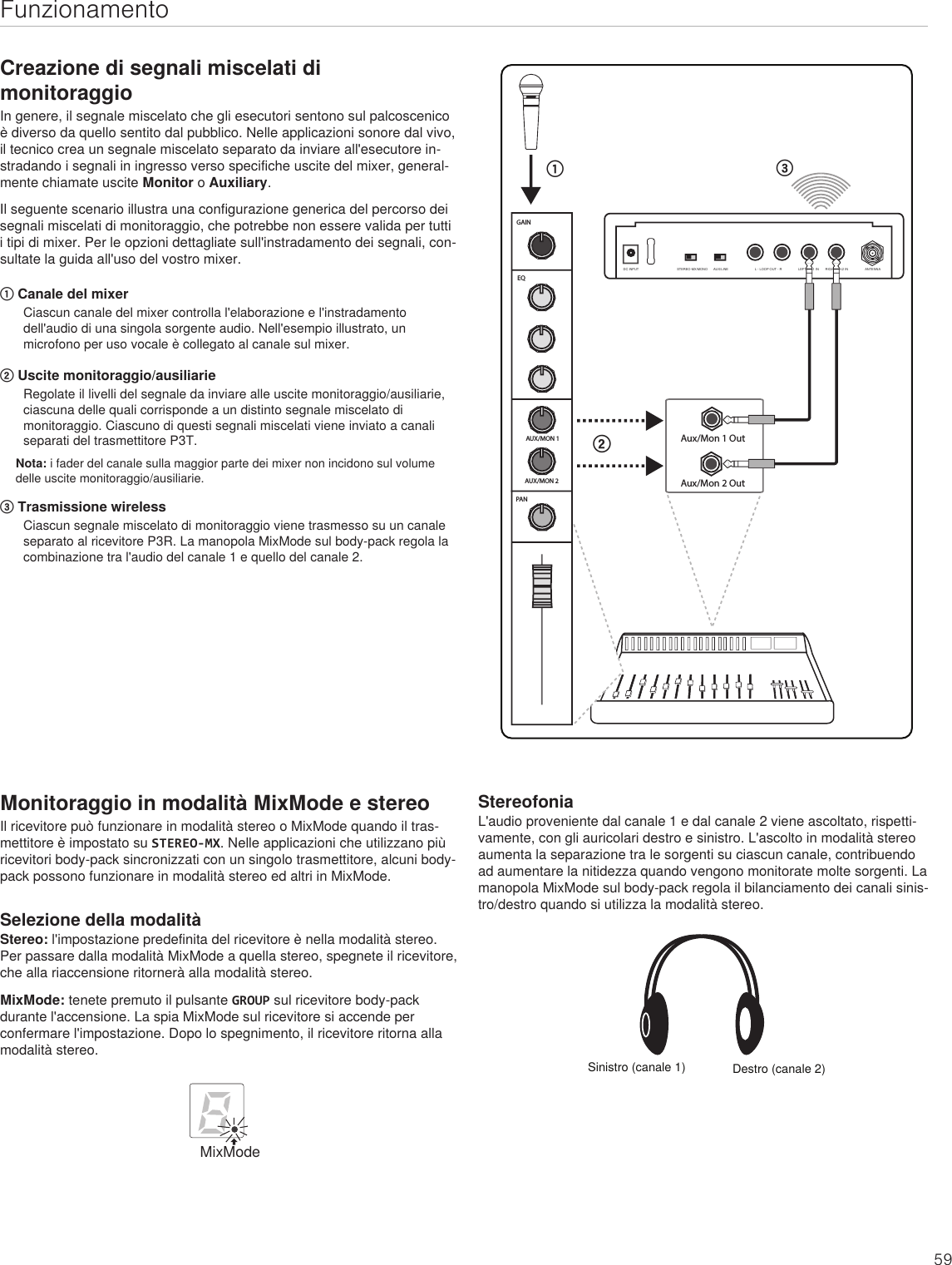 Page 59 of Shure orporated P3TT Non-Broadcast Base Station Transmitter User Manual Exhibit D Users Manual per 2 1033 c3