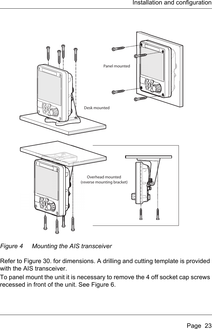 Page 25 of Si Tex Marine Electronics 425-0022 Marine Class A AIS Transceiver with WLAN User Manual Artemis  Apollo  EN