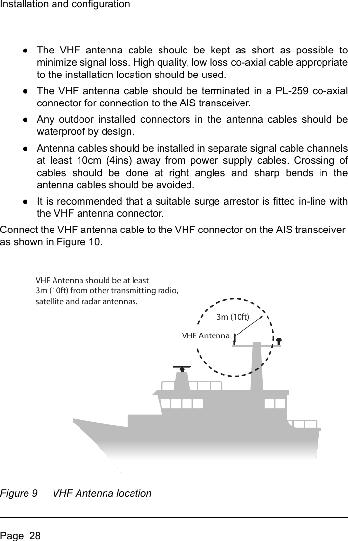 Page 30 of Si Tex Marine Electronics 425-0022 Marine Class A AIS Transceiver with WLAN User Manual Artemis  Apollo  EN