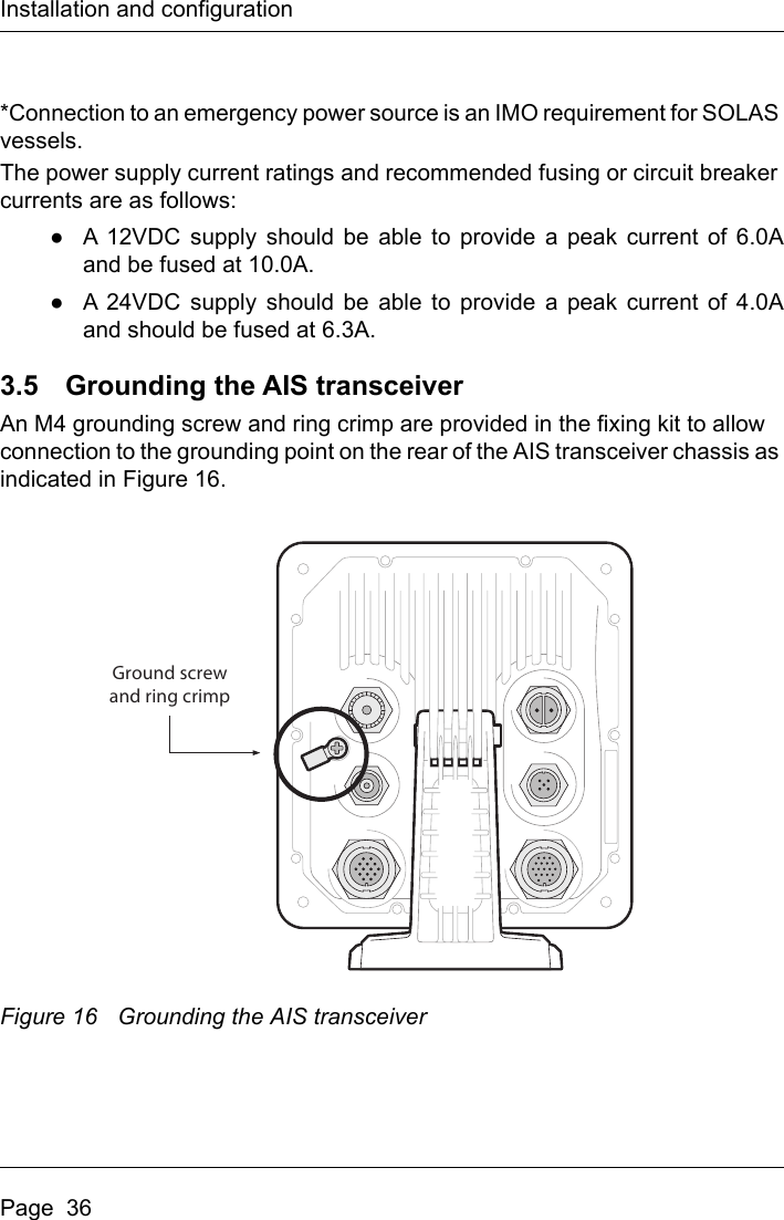 Page 38 of Si Tex Marine Electronics 425-0022 Marine Class A AIS Transceiver with WLAN User Manual Artemis  Apollo  EN