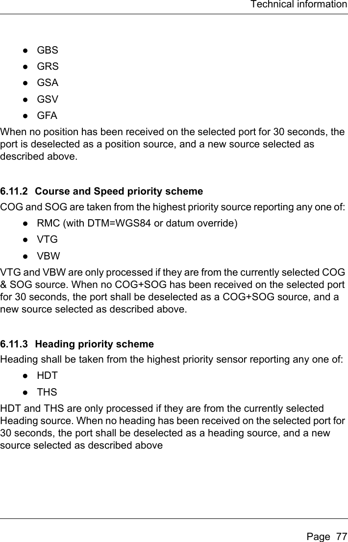 Page 79 of Si Tex Marine Electronics 425-0022 Marine Class A AIS Transceiver with WLAN User Manual Artemis  Apollo  EN