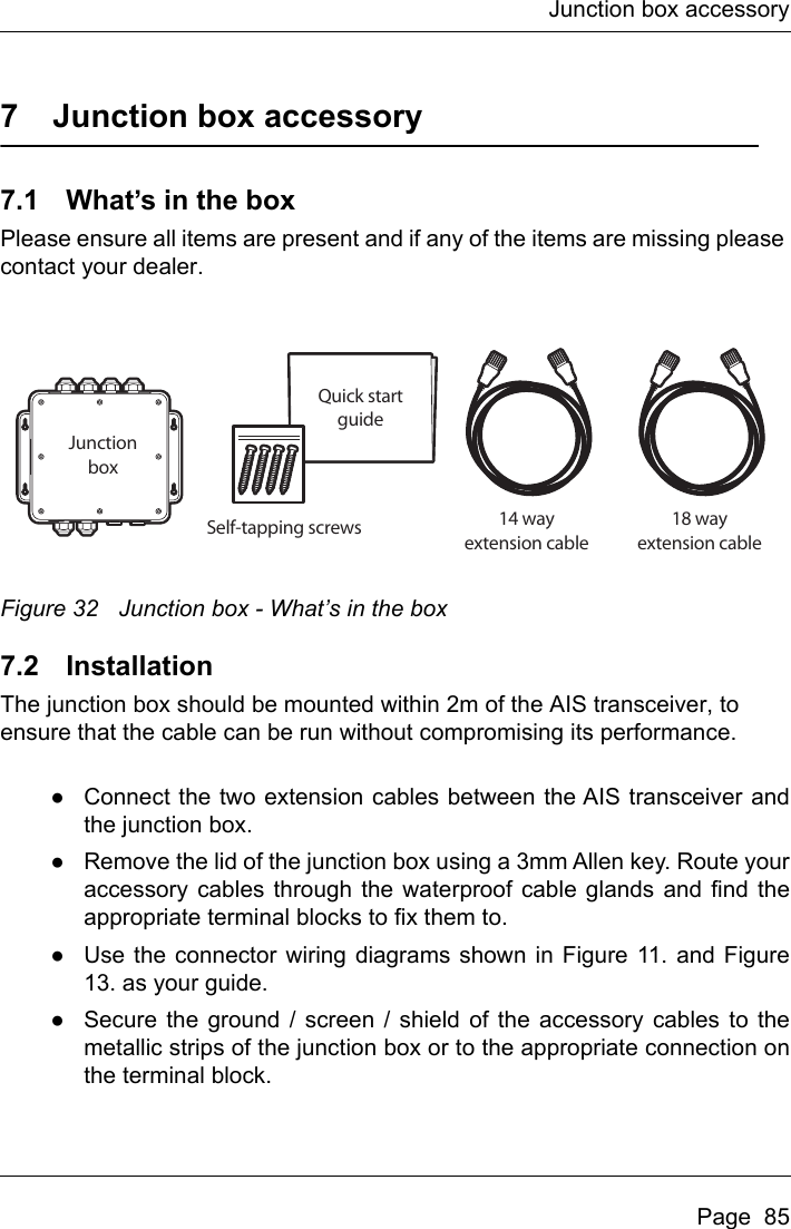 Page 87 of Si Tex Marine Electronics 425-0022 Marine Class A AIS Transceiver with WLAN User Manual Artemis  Apollo  EN