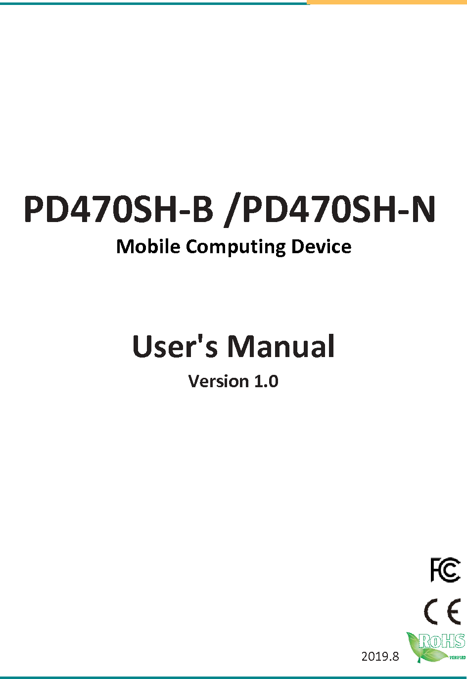 Siemens Healthcare Diagnostics PD470SH Mobile Computing Device User