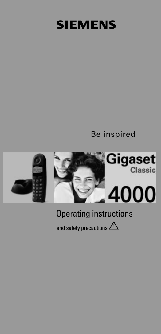 Be inspiredOperating instructionsand safety precautions!