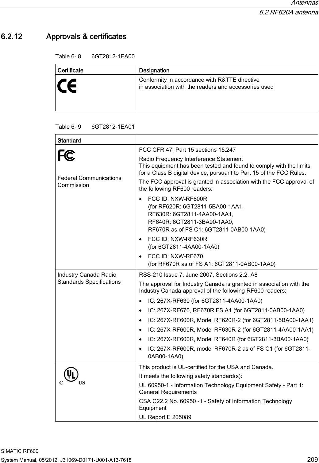 Page 111 of Siemens RF600R RFID UHF Reader User Manual SIMATIC RF600