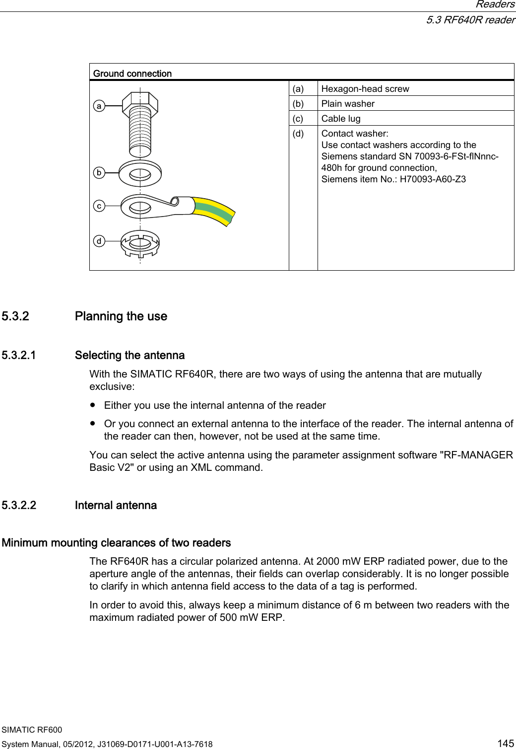 Page 47 of Siemens RF600R RFID UHF Reader User Manual SIMATIC RF600