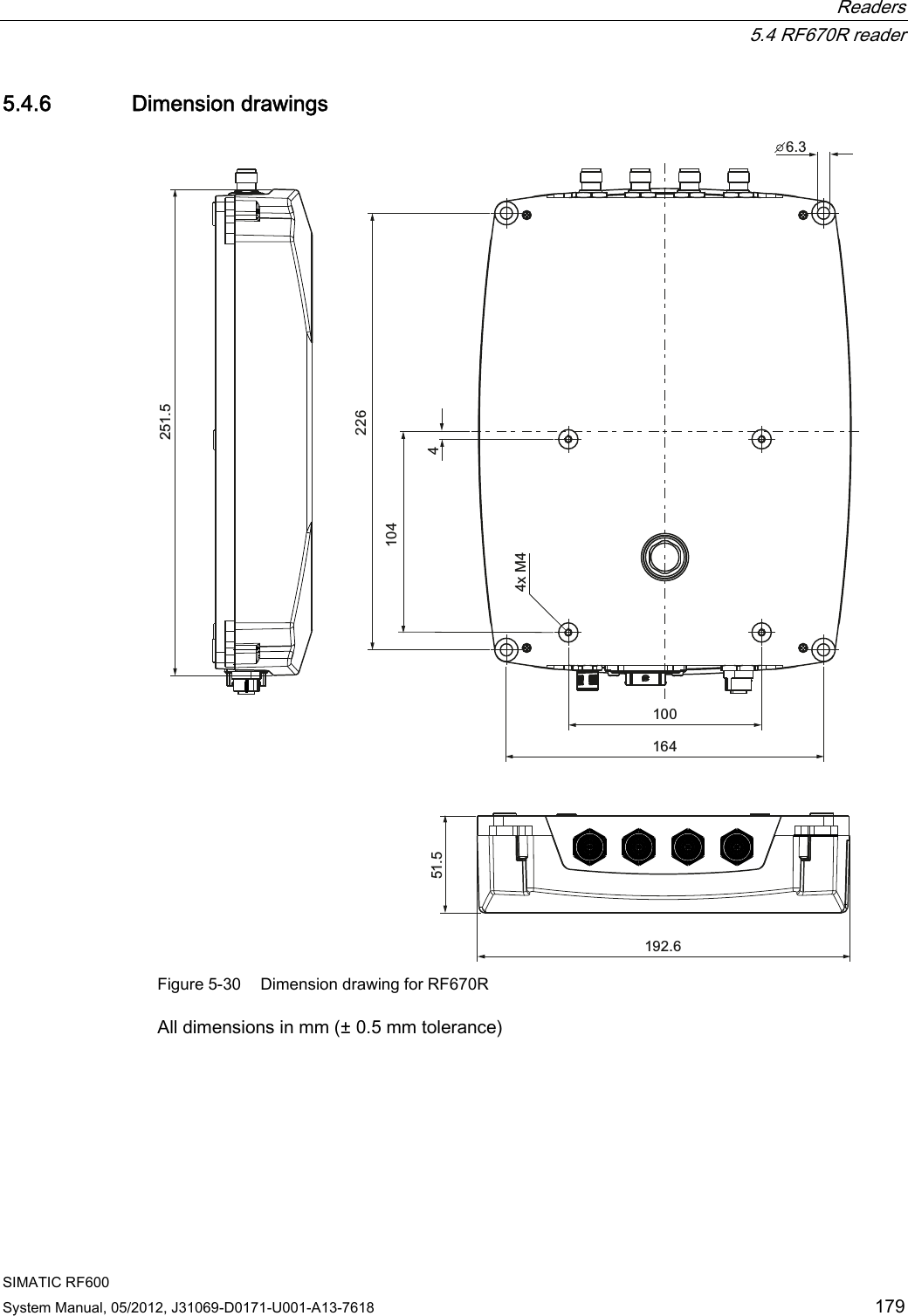 Page 81 of Siemens RF600R RFID UHF Reader User Manual SIMATIC RF600