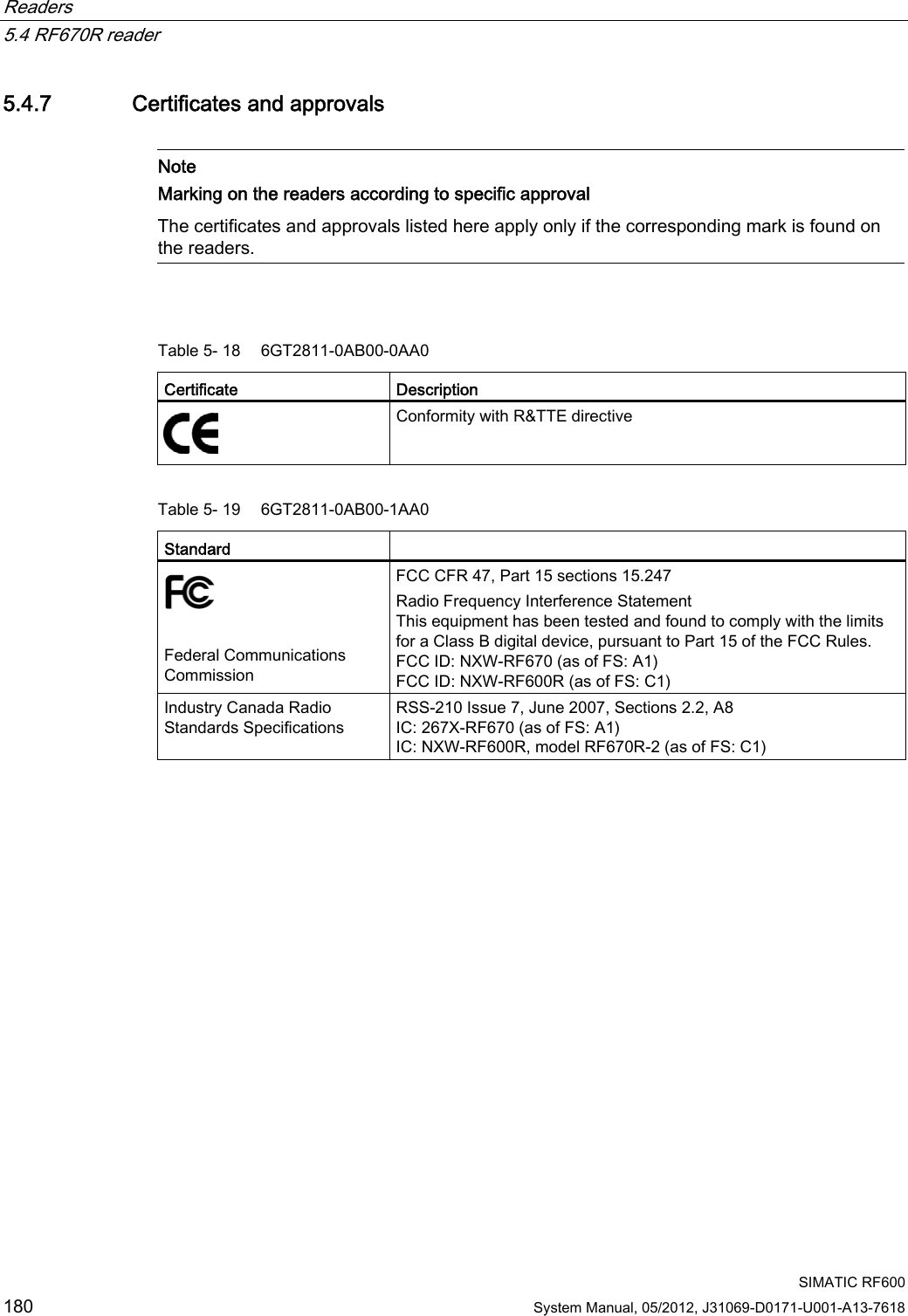 Page 82 of Siemens RF600R RFID UHF Reader User Manual SIMATIC RF600