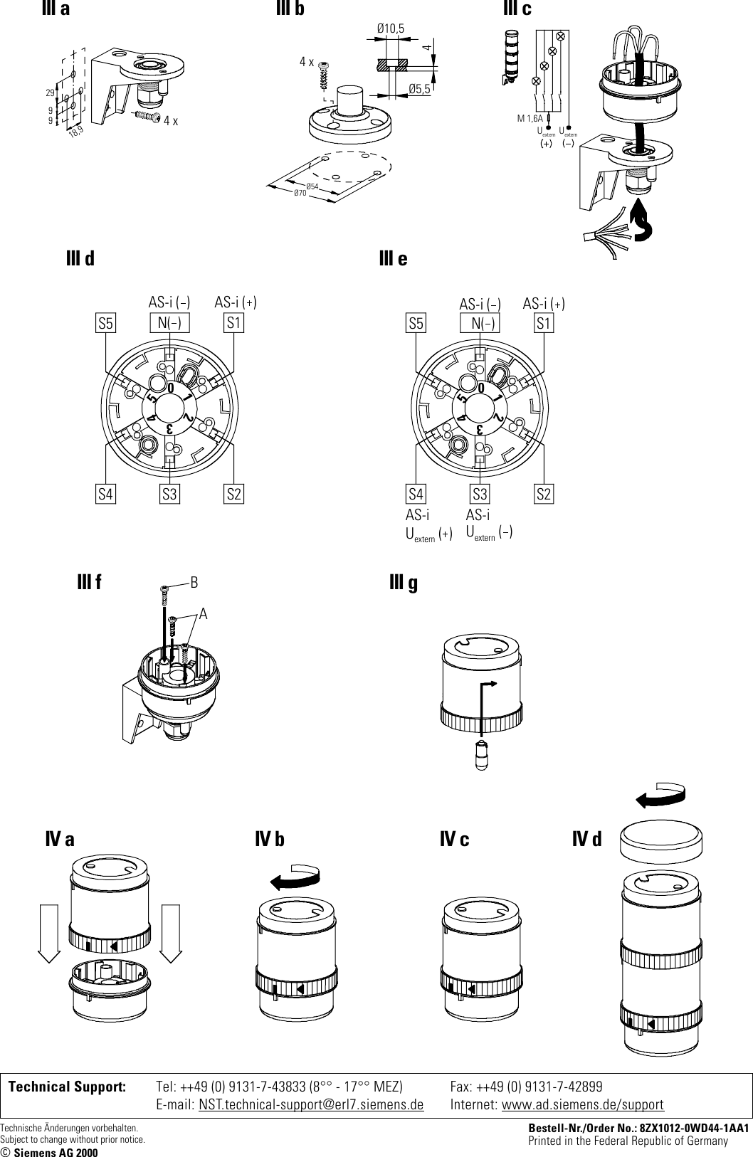 Page 8 of 8 - Siemens Siemens-8Wd44-Users-Manual- 0211  Siemens-8wd44-users-manual