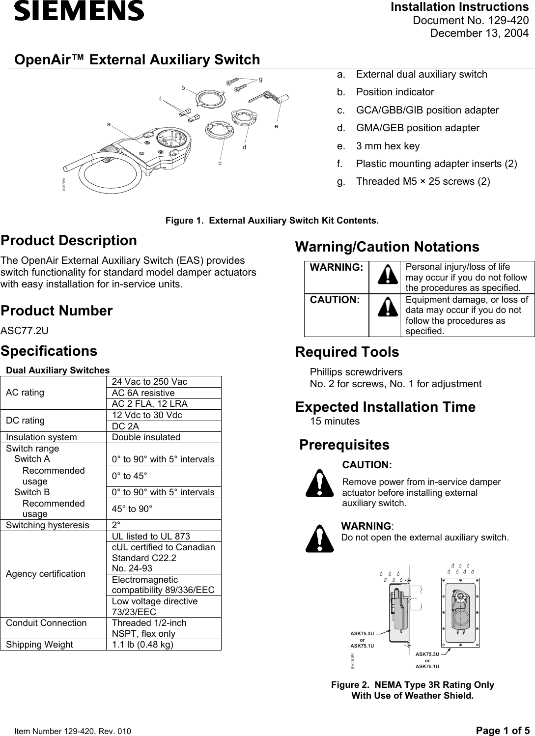 Pdf instruction. Концевой Siemens ASC77.2E установка. Руководство по вводу в эксплуатацию Сименс 5тт3185. Asc77,2. Siemens ASC77.1E где используется.