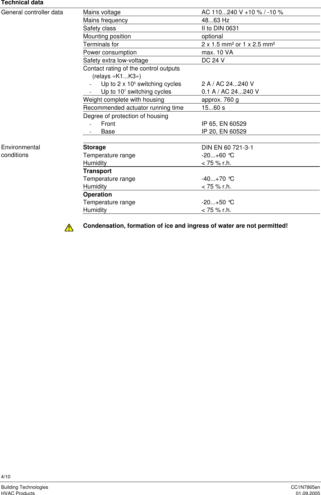 Page 4 of 10 - Siemens Siemens-Compact-Universal-Controllers-Users-Manual-  Siemens-compact-universal-controllers-users-manual