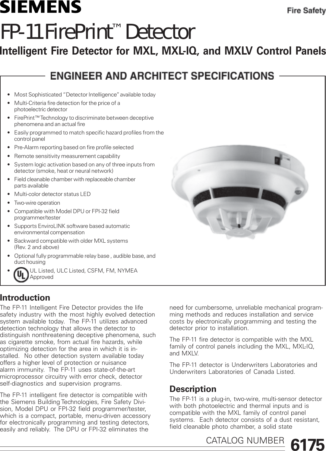 Page 1 of 4 - Siemens Siemens-Fp-11-Users-Manual- 6175_May06.p65  Siemens-fp-11-users-manual