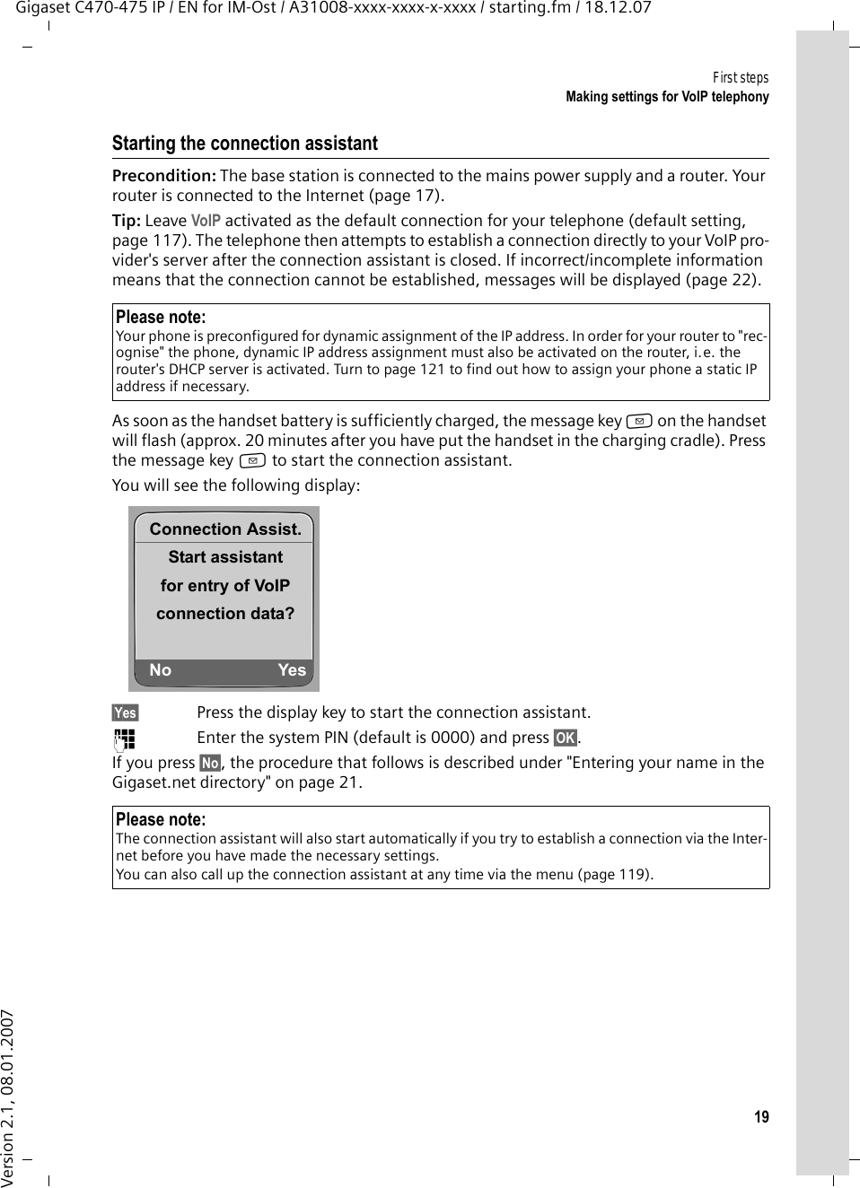 Siemens Gigaset C470 Ip Users Manual 475