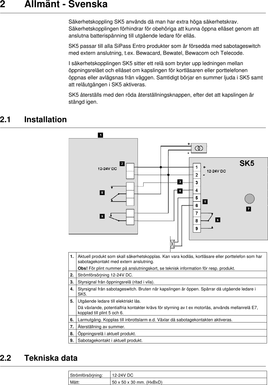 Page 4 of 6 - Siemens Siemens-Sipass-Sk5-Users-Manual- FSP_SE Manual English  Siemens-sipass-sk5-users-manual