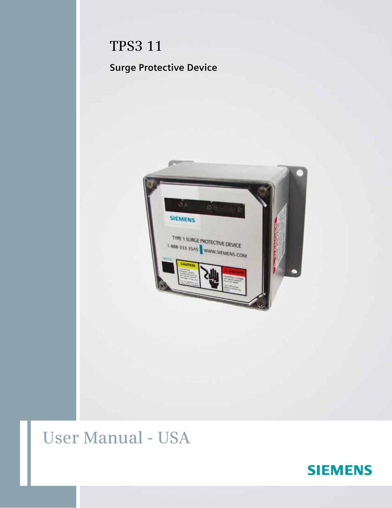 Page 1 of 12 - Siemens Siemens-Tps3-11-Users-Manual-  Siemens-tps3-11-users-manual