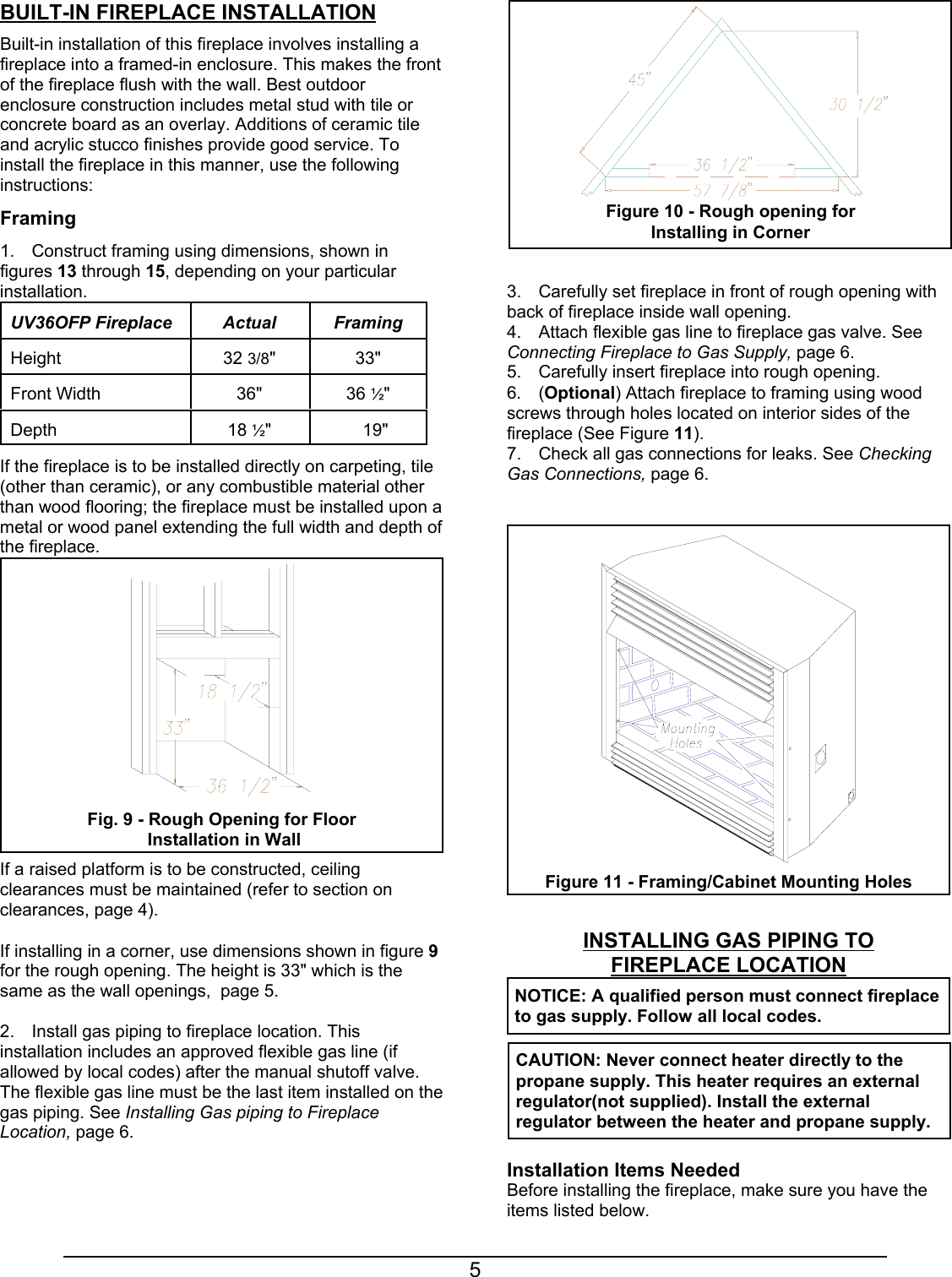 Page 5 of 11 - Sierra-Products Sierra-Products-Uv360Fp-Users-Manual- Empire-01\eng01\Instructions\UV36\140790 UV36OFPr2.wpd  Sierra-products-uv360fp-users-manual
