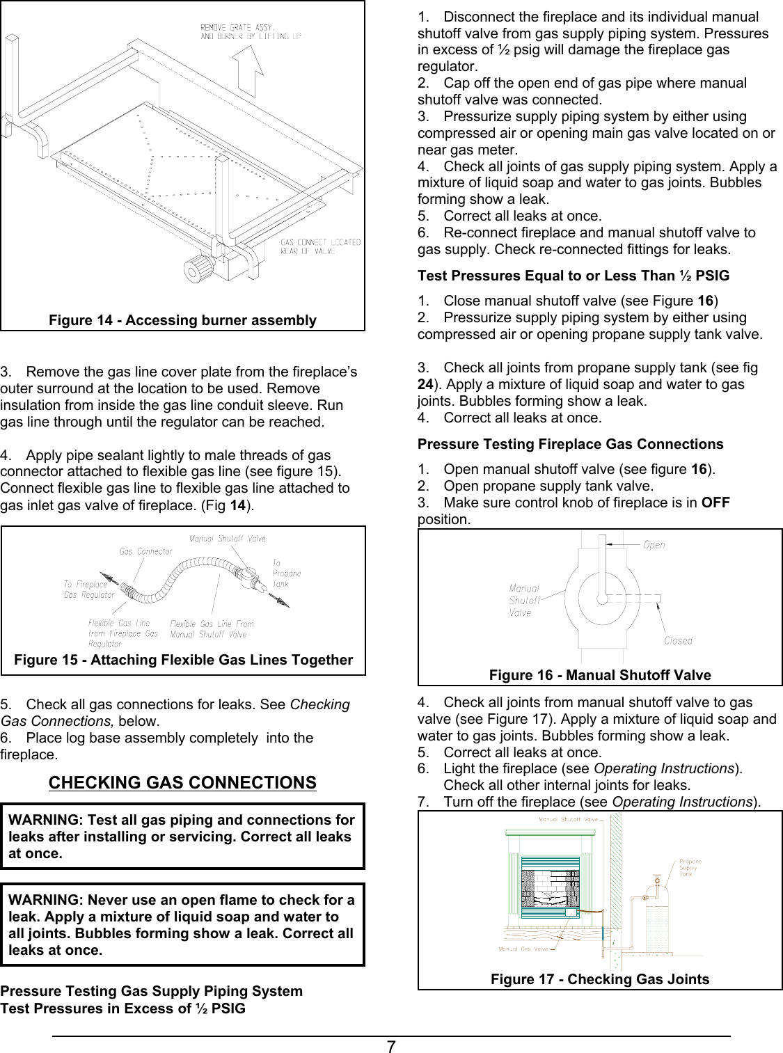 Gas Fireplace Knob Position Fireplace World