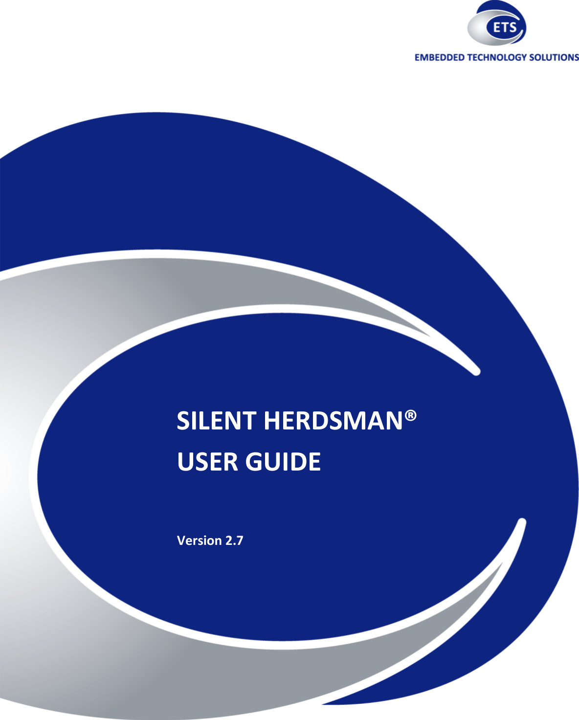                                    SILENT HERDSMAN&reg; USER GUIDE   Version 2.7  