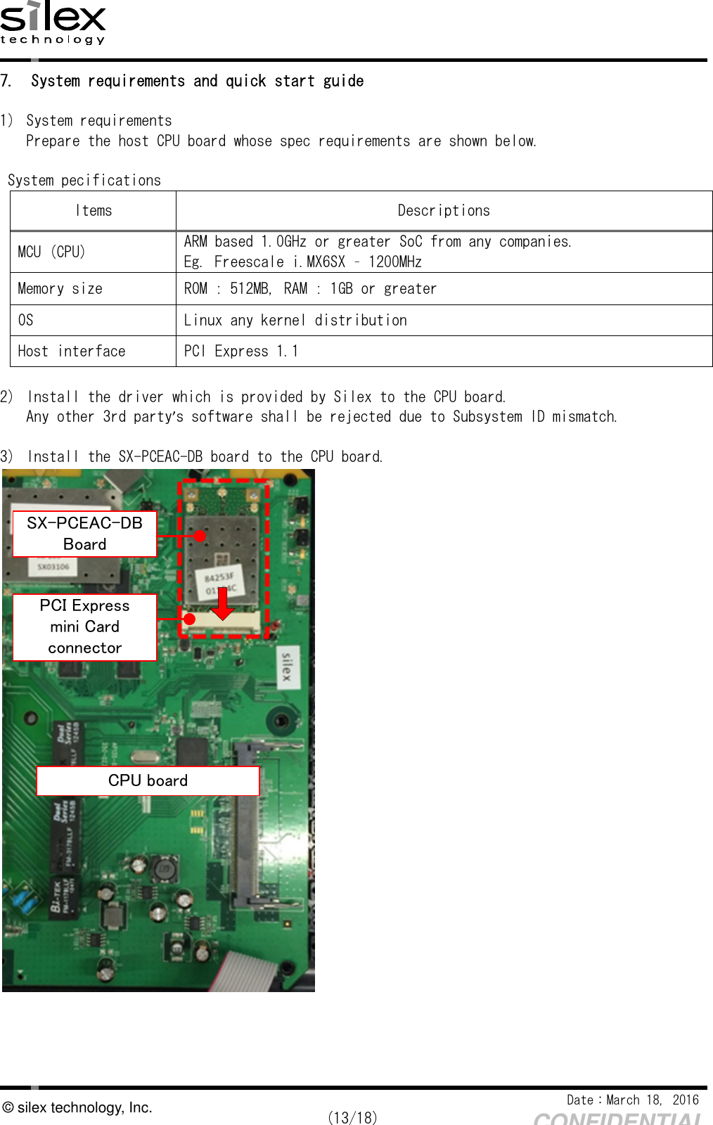 Silex Technology SXPCEACDB SX-PCEAC-DB User Manual