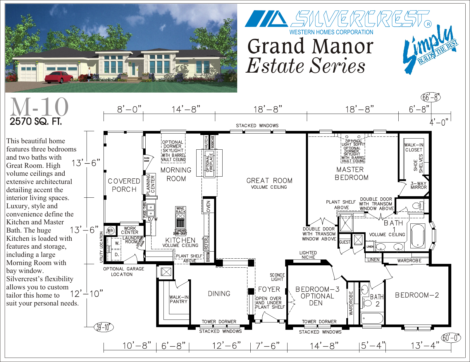 Page 1 of 1 - Silvercrest Silvercrest--M-10-Floor-Plan- M10b131  Silvercrest--m-10-floor-plan
