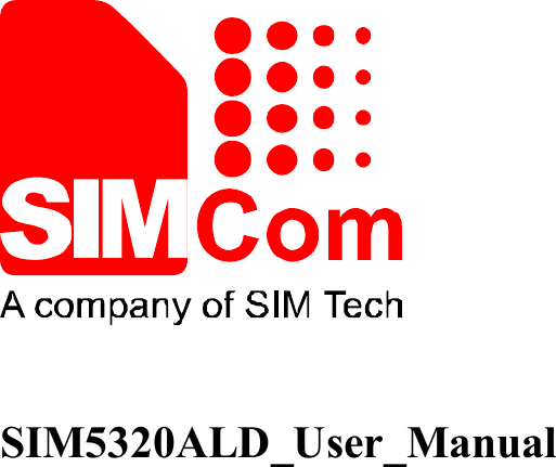 SIM5320ALD_User_Manual