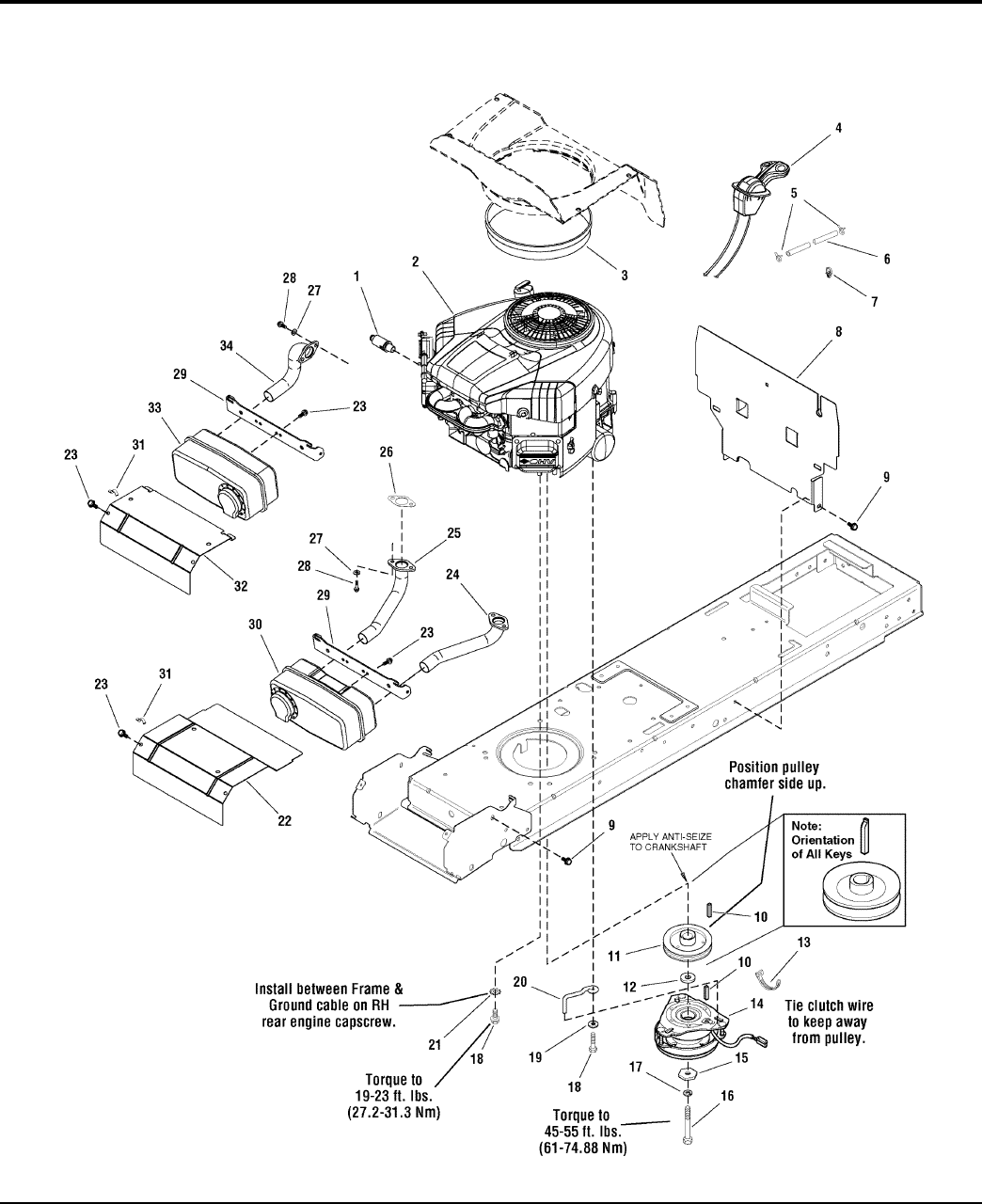 Simplicity 18 5Hp Parts Manual Regent / 500 2500 Series Lawn Tractors