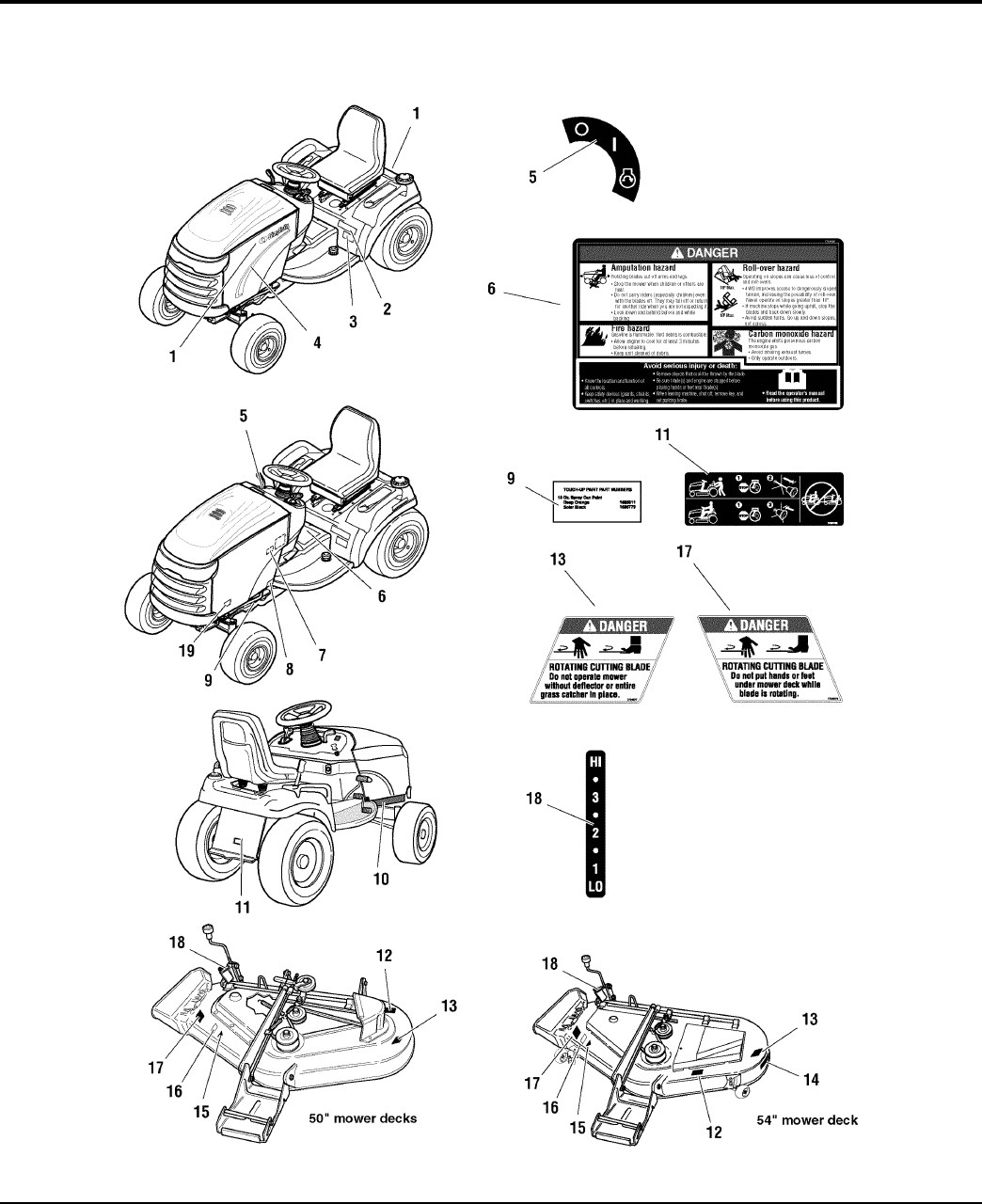 Simplicity Prestige 27Hp Parts Manual Series Garden Tractors & Mower Decks